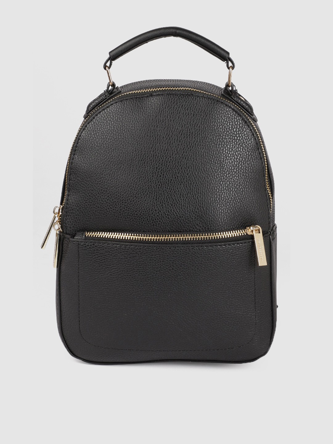 

Accessorize Women Black Textured Backpack