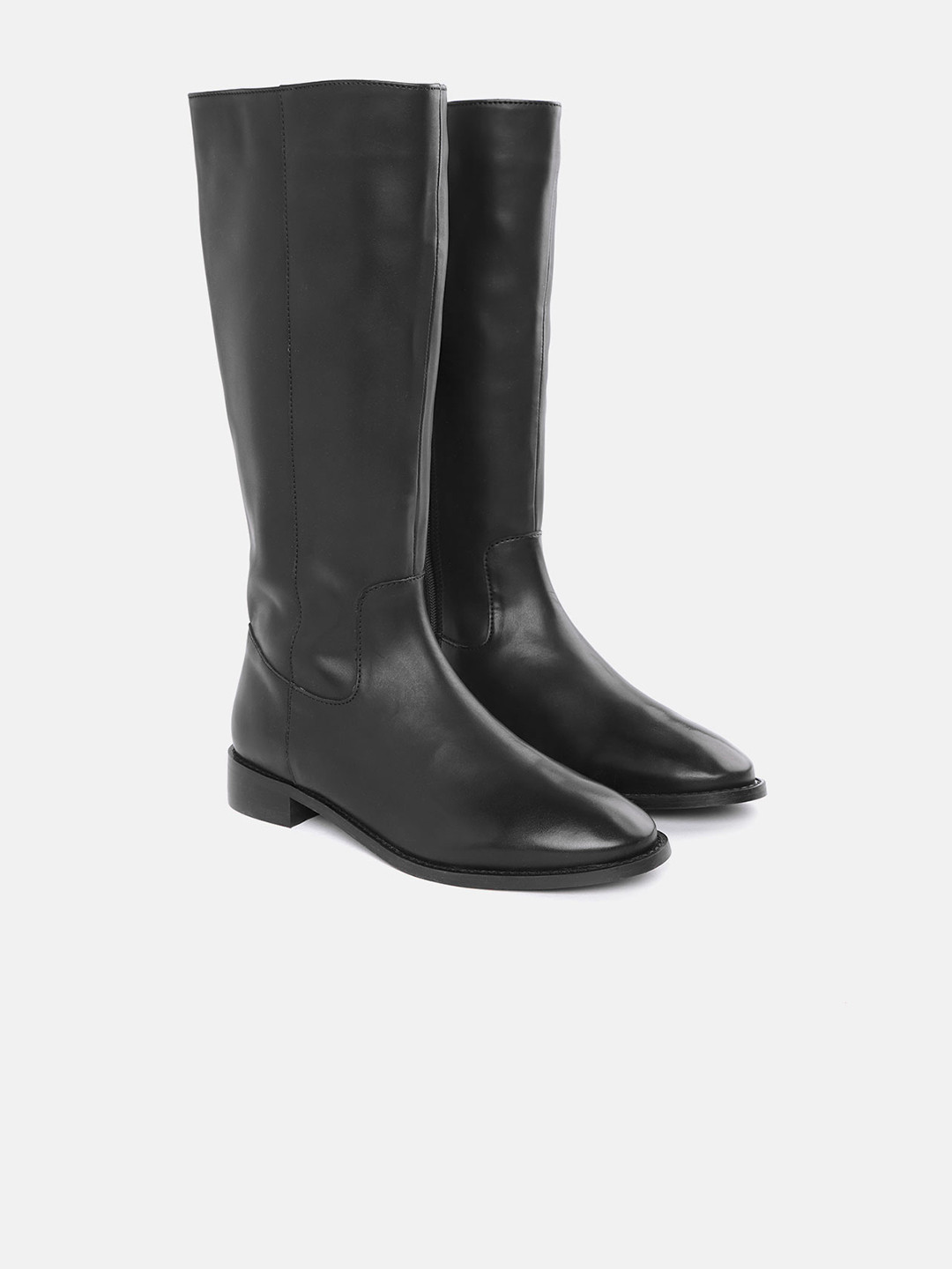 

CORSICA Women Black Solid High-Top Flat Boots