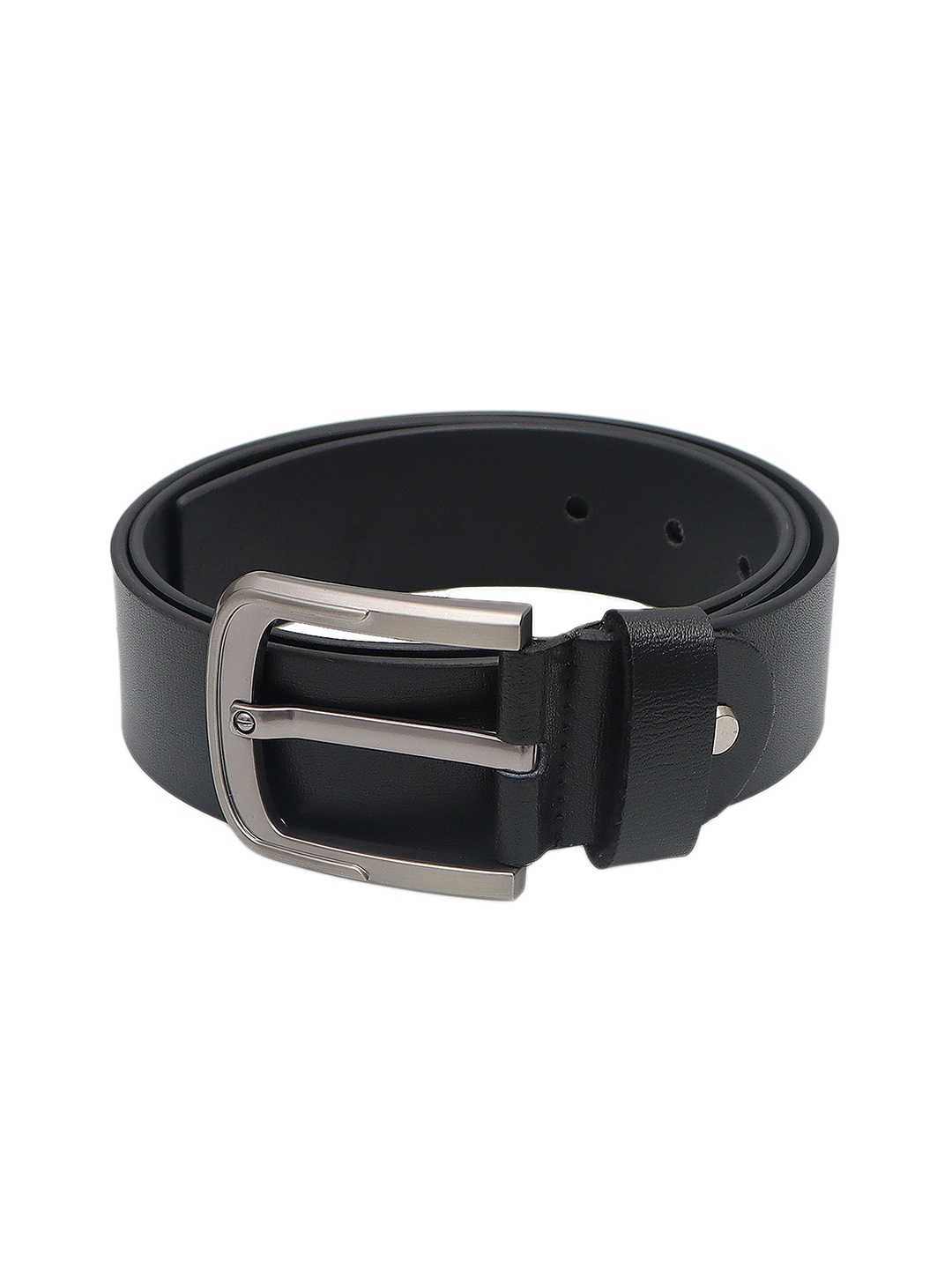 

Kara Men Black Solid Leather Belt