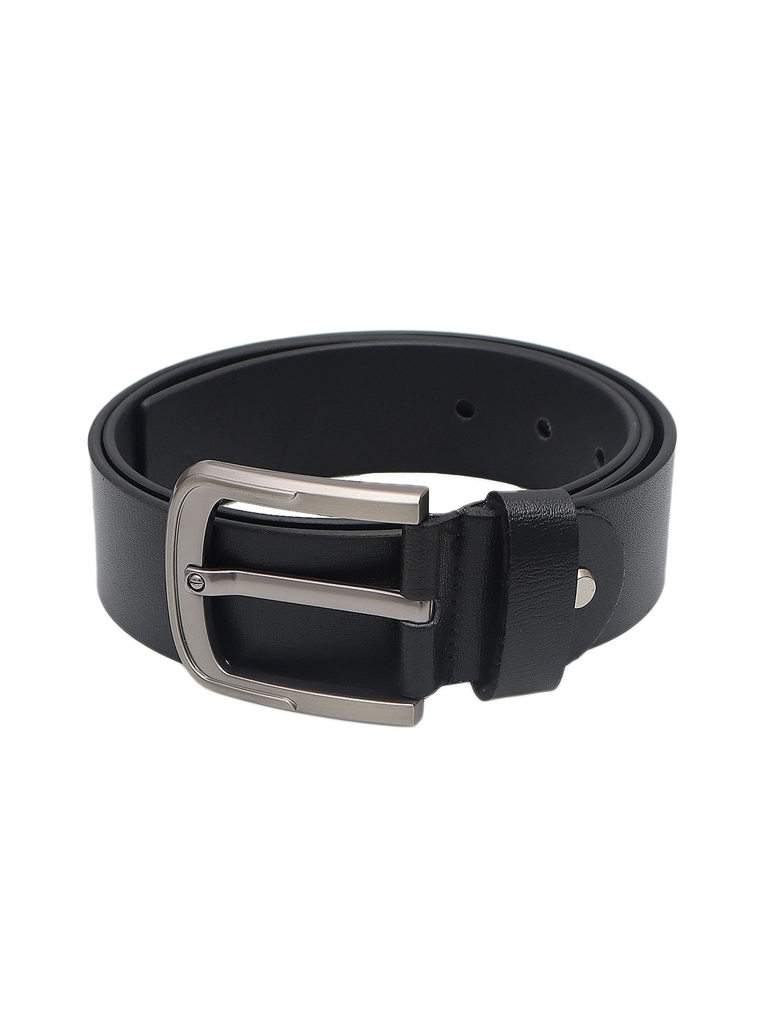 

Kara Men Black Solid Leather Belt