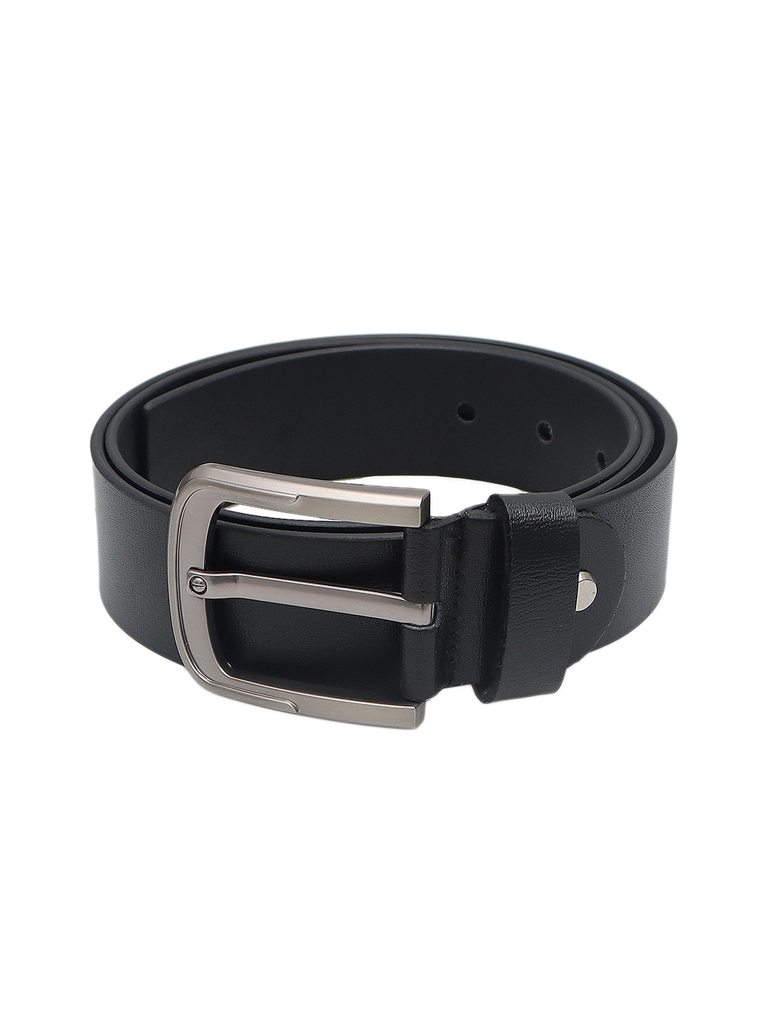 

Kara Men Black Solid Leather Belt