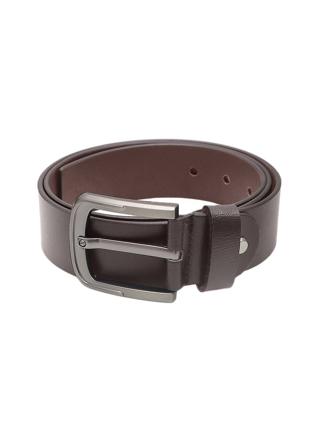 

Kara Men Brown Solid Leather Belt