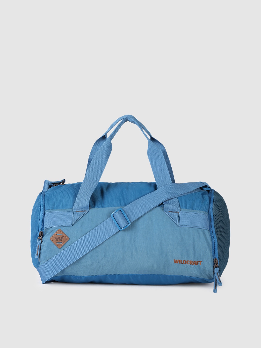 

Wildcraft Unisex Blue Solid Gym Duffel Bag