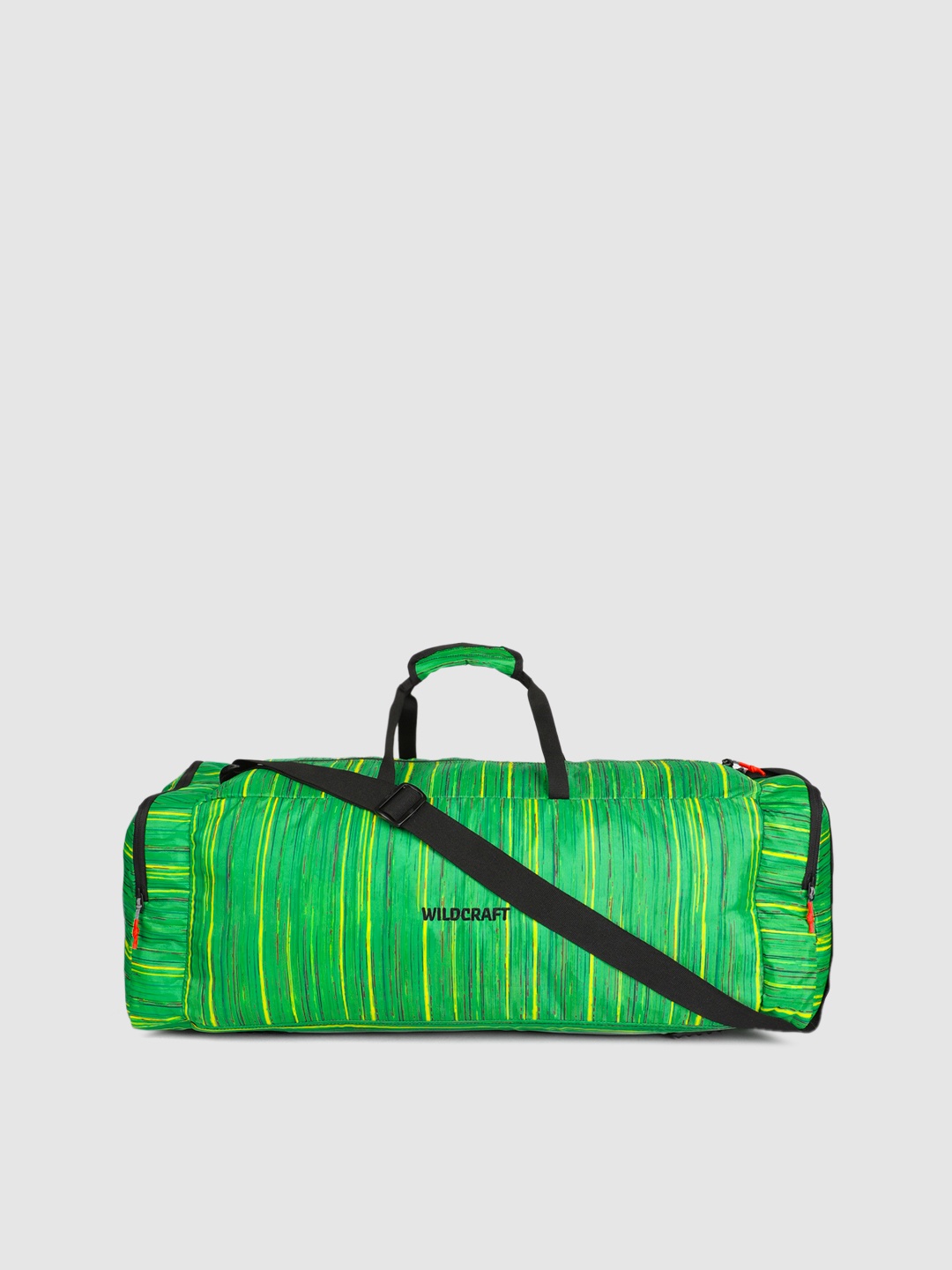 

Wildcraft Unisex Green & Yellow Printed Power Duffel Bag