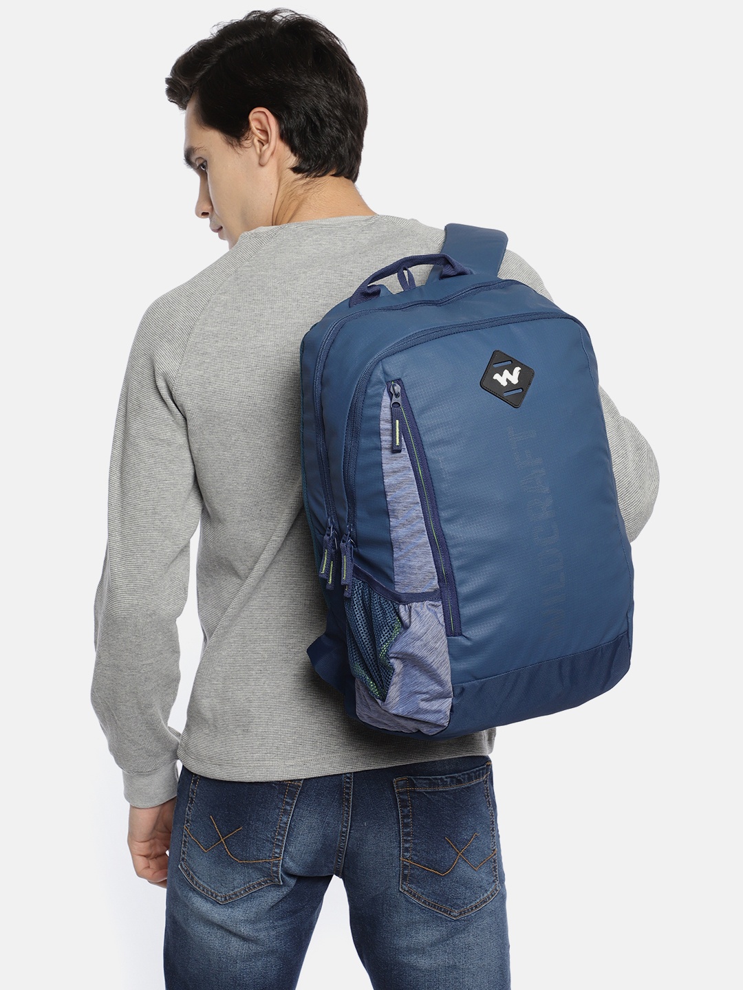 

Wildcraft Unisex Blue Brand Logo Printed Streak 3.0 Plus Backpack