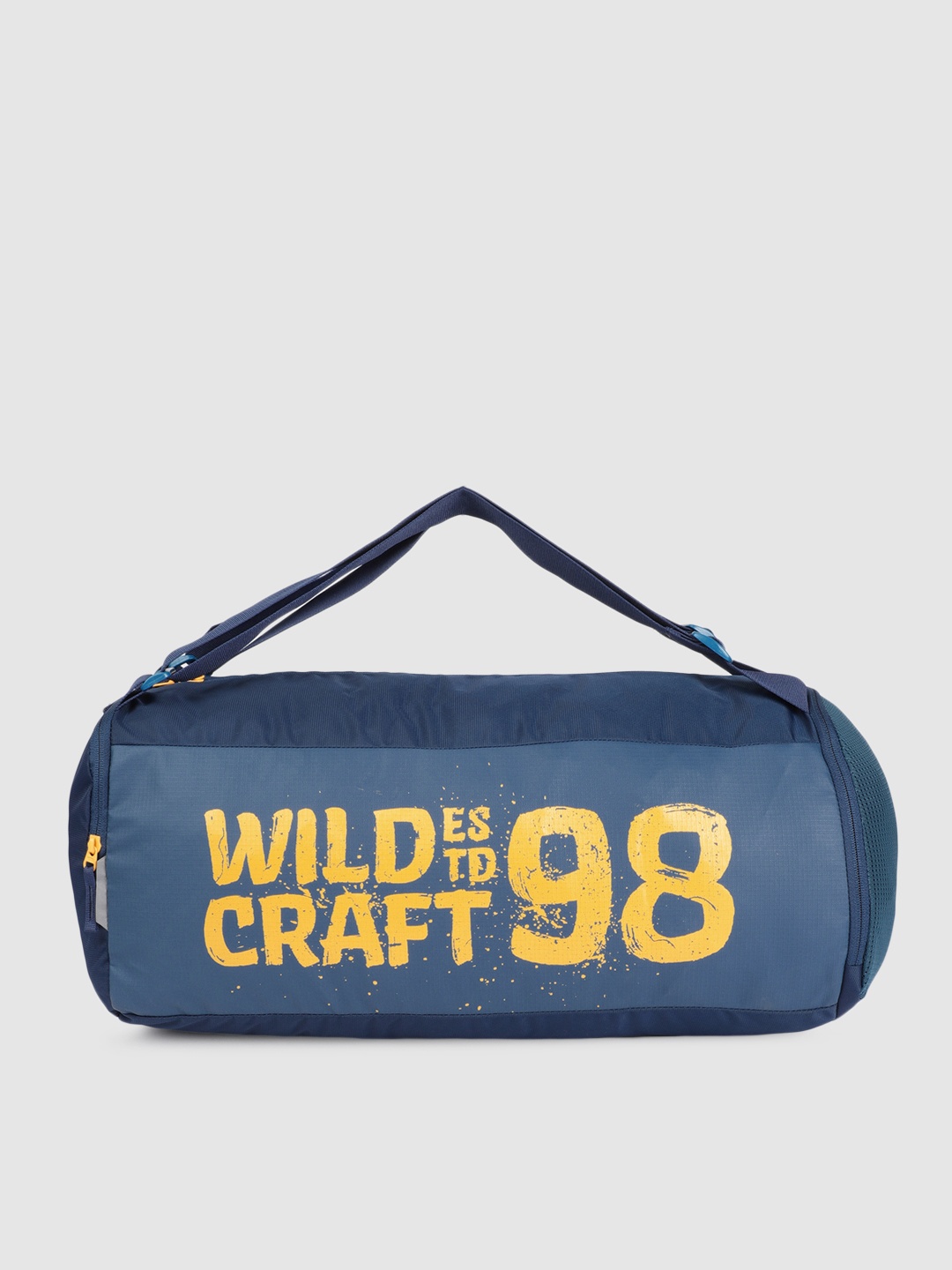 

Wildcraft Unisex Blue Printed Gym Duffel Bag