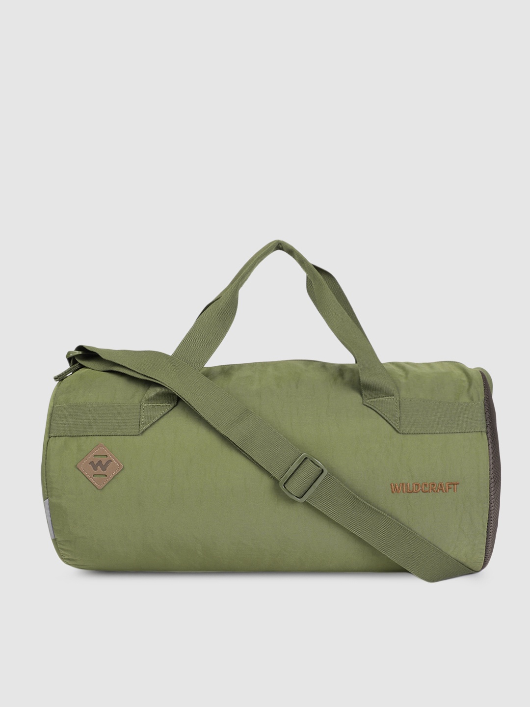 

Wildcraft Unisex Olive Green Solid Gym Duffel Bag