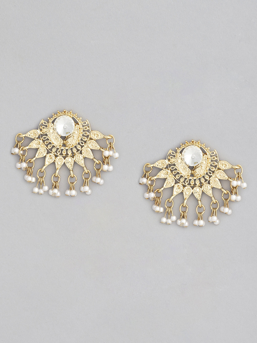 

Accessorize London Half Moon Drop Earrings, Gold