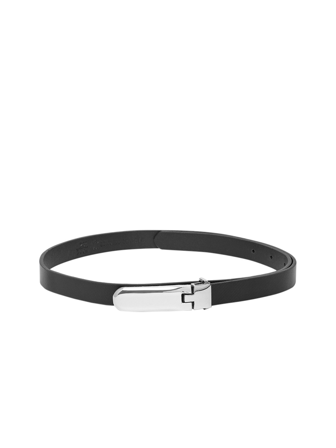 

Mast & Harbour Women Black Textured Leather Belt