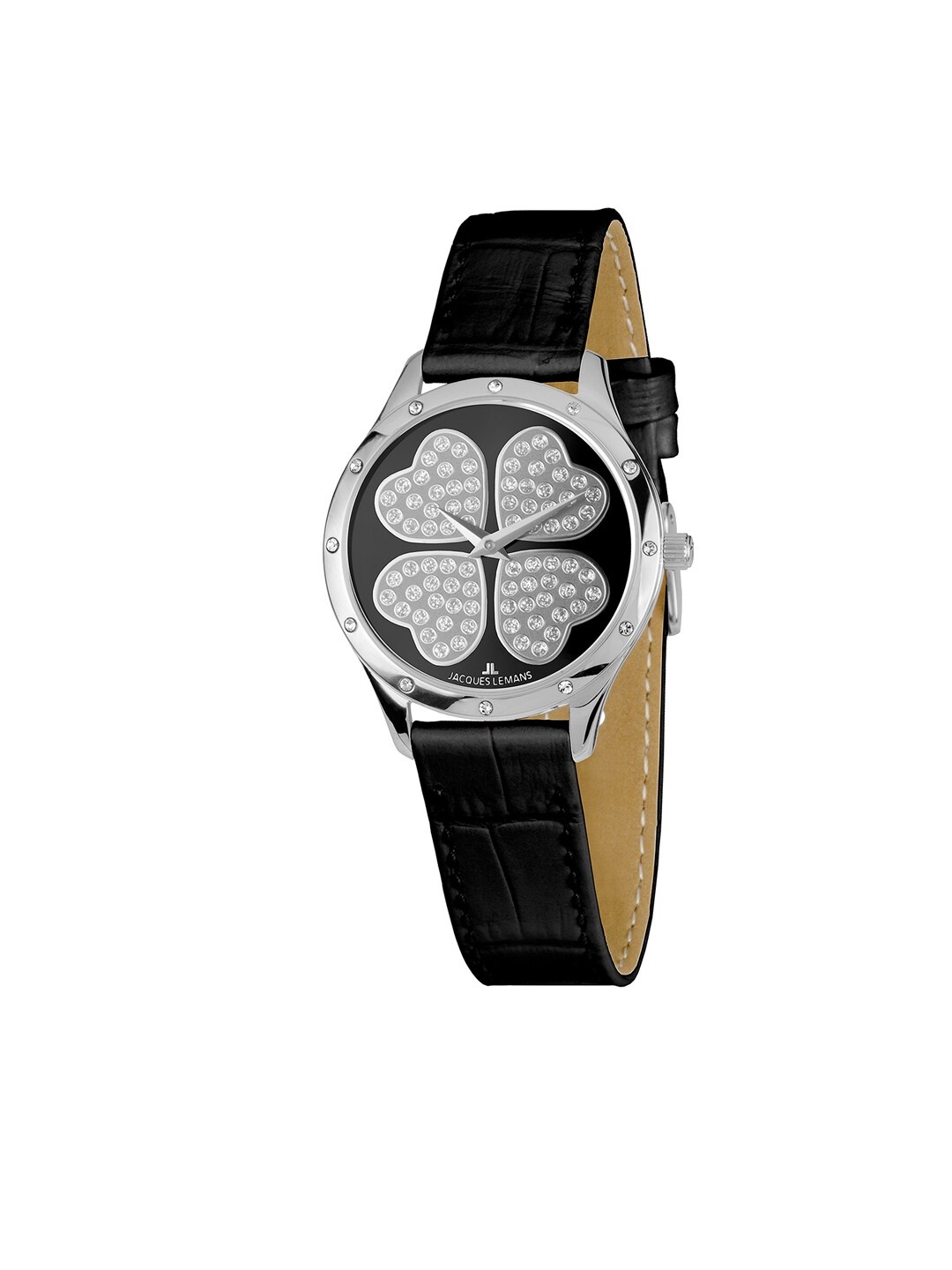 

Jacques Lemans Women Black Analogue Watch 1-1803E