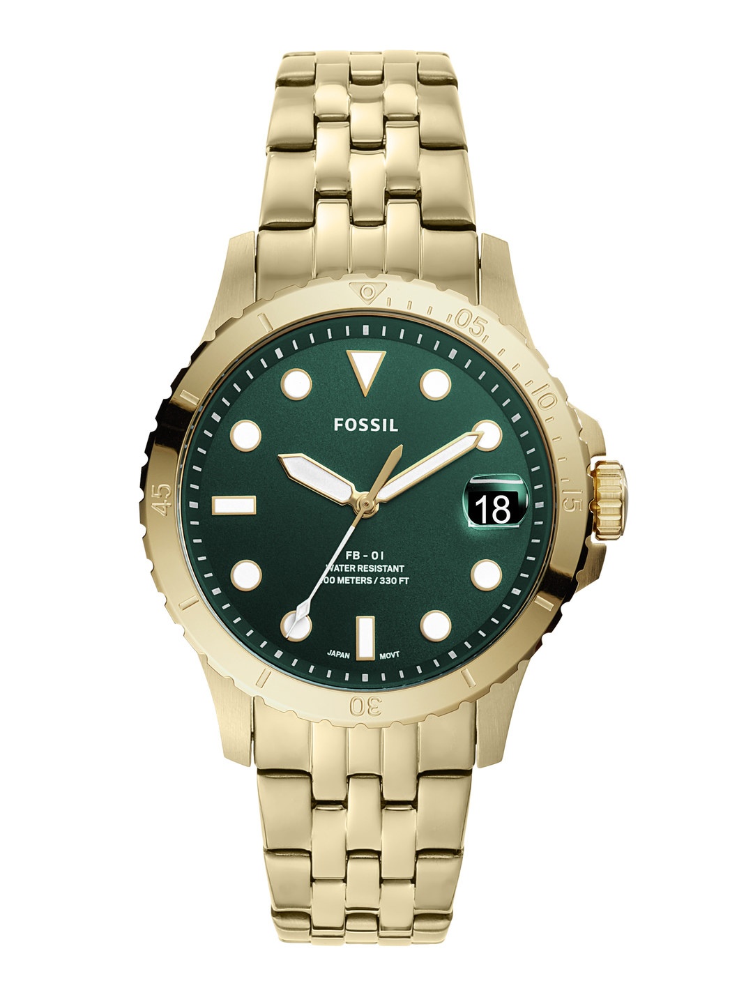 

Fossil Women Green Analogue Watch ES4746