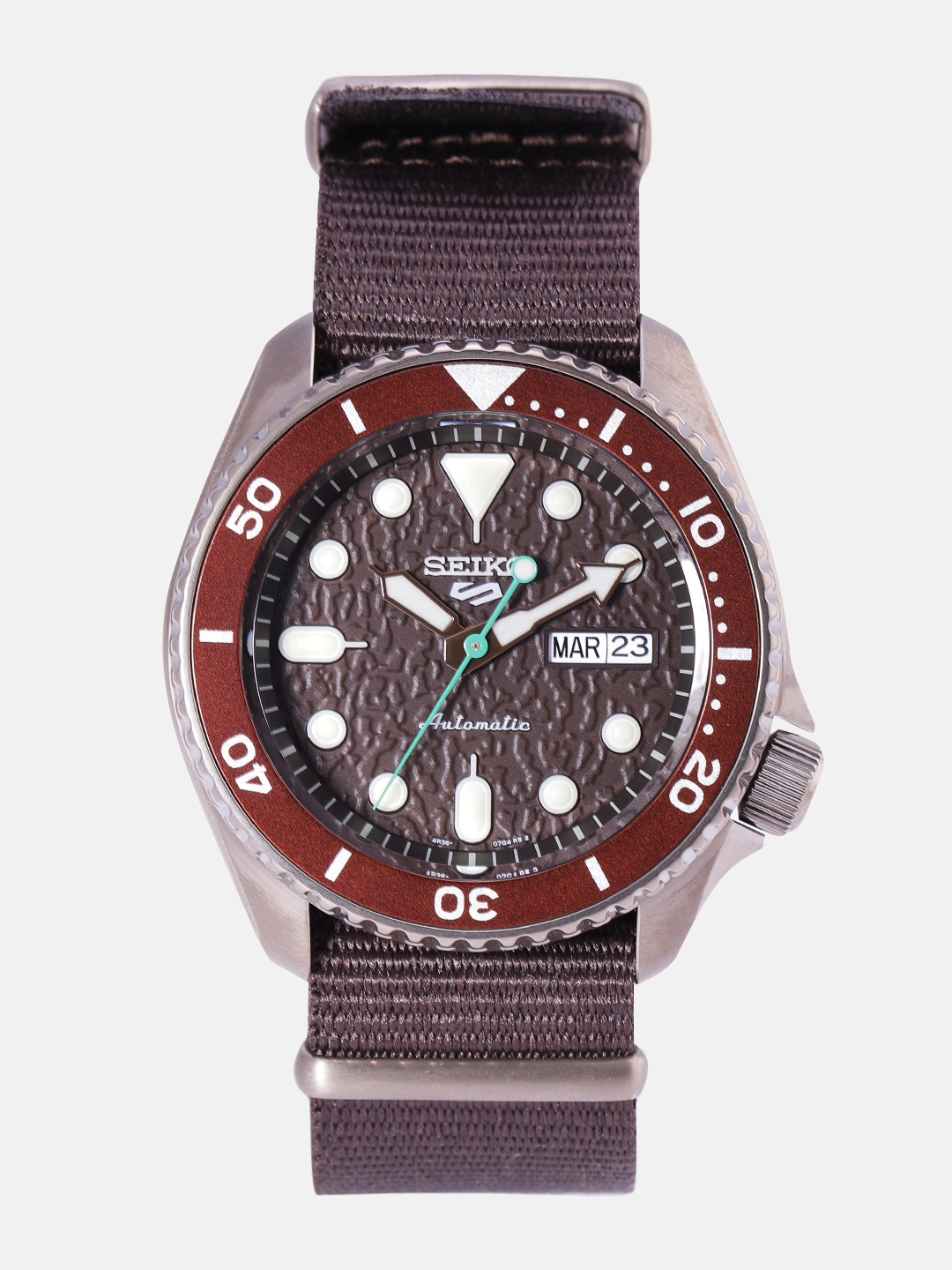 

SEIKO 5 Automatic Men Brown Analogue watch SRPD85K1