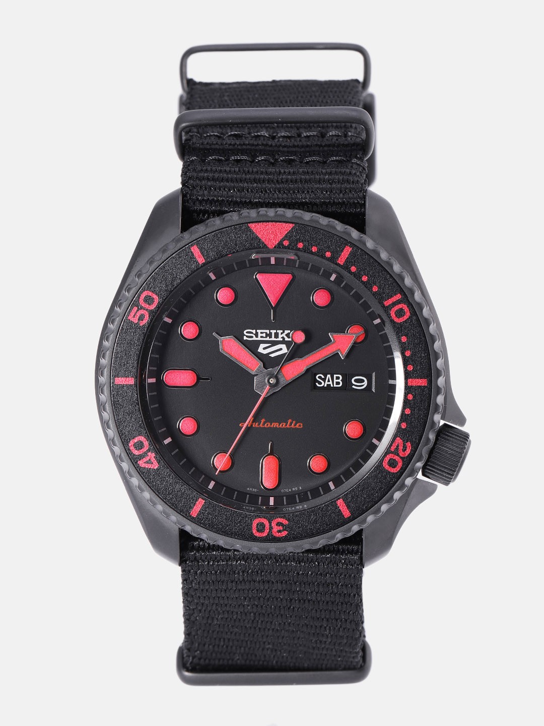 

SEIKO 5 Automatic Men Black Analogue watch SRPD83K1