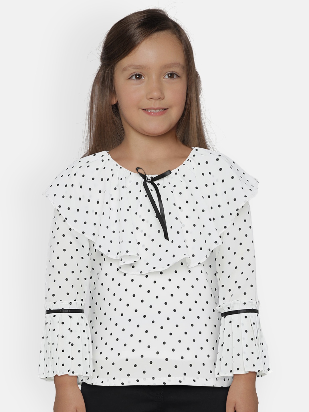 

Peppermint Girls Off-White Printed Top