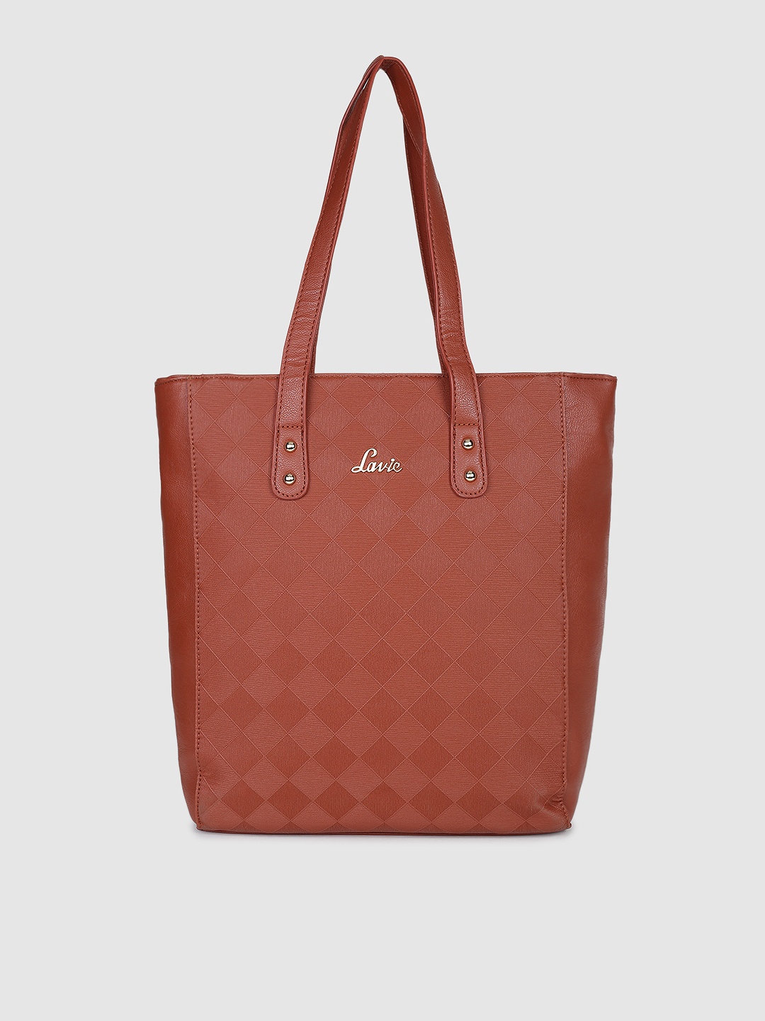 

Lavie Tan Brown Textured Shoulder Bag