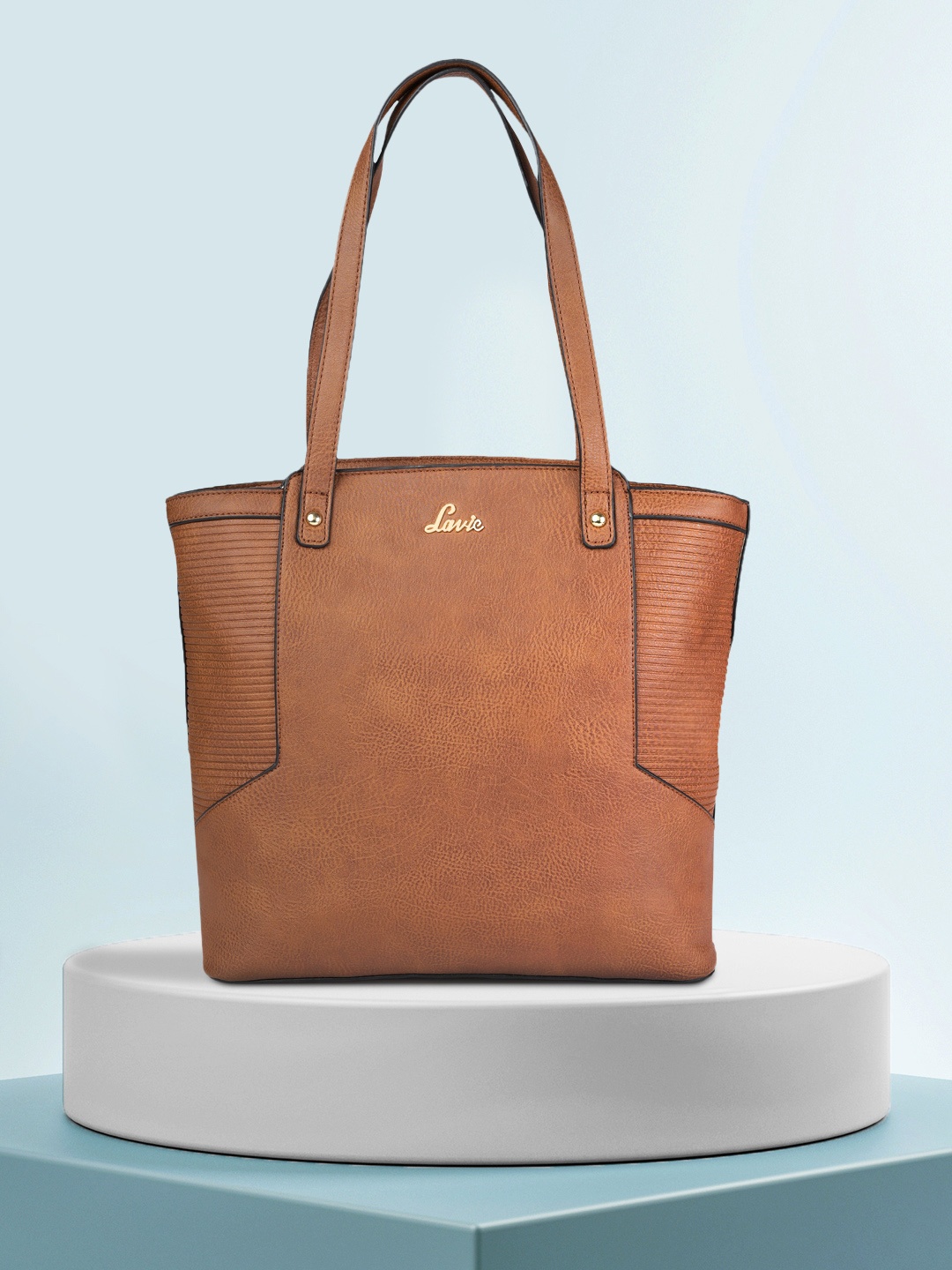 

Lavie Brown Solid Shoulder Bag