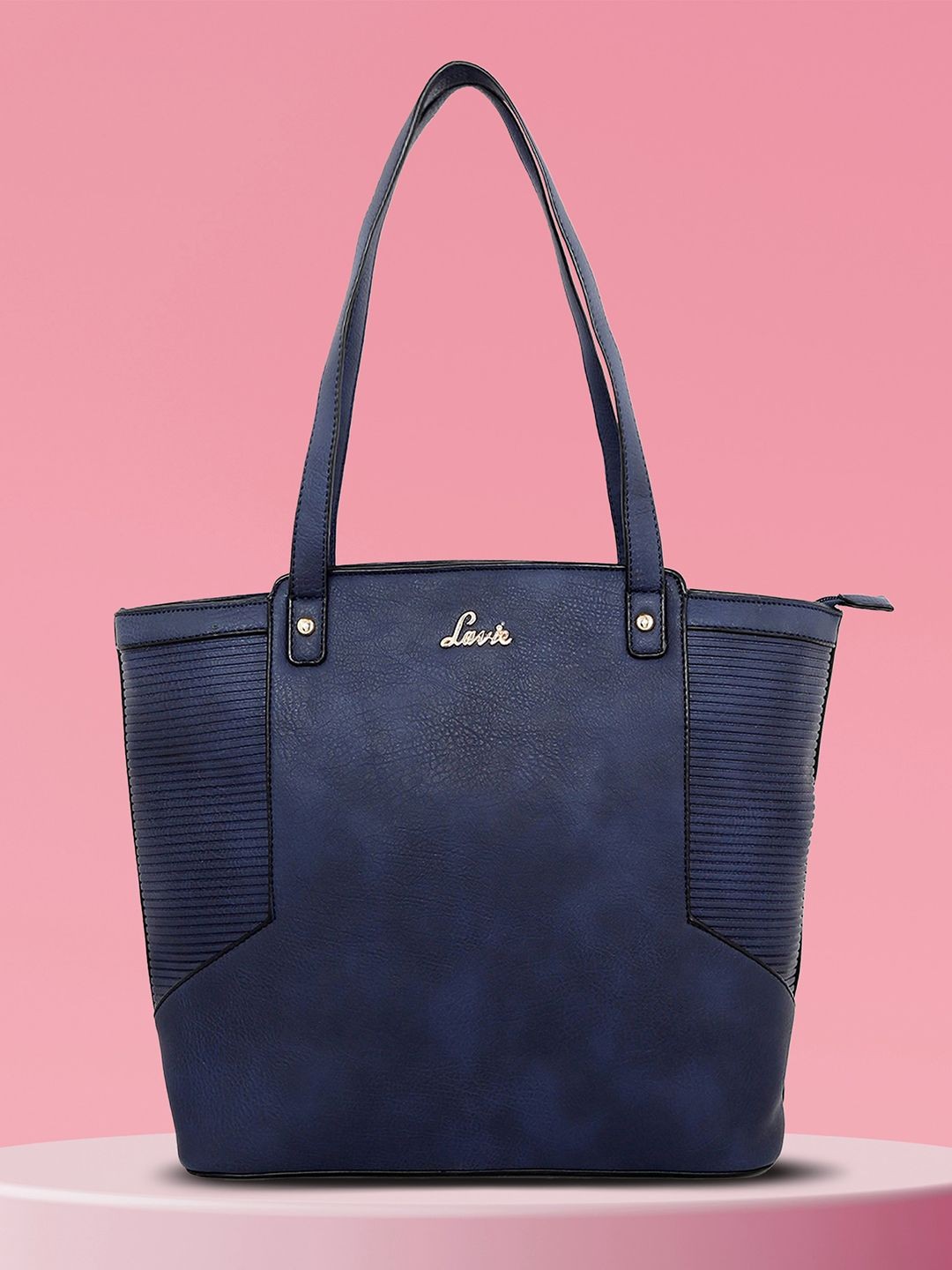 

Lavie Black Textured Shoulder Bag