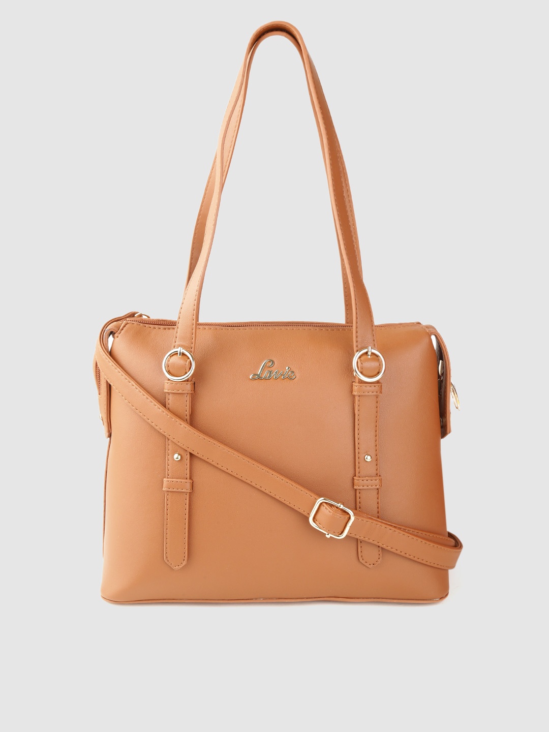 

Lavie Brown Solid Shoulder Bag