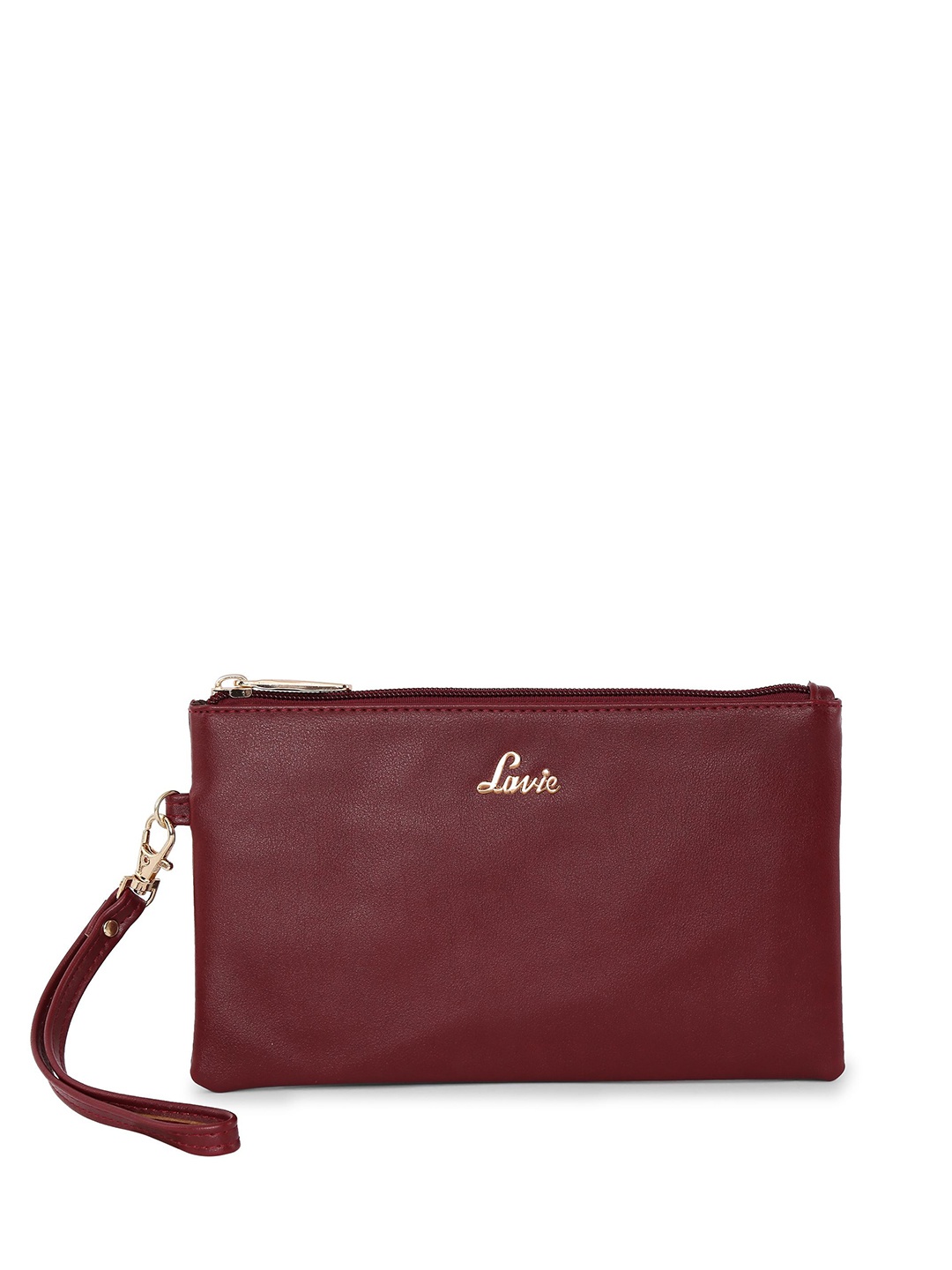 

Lavie Women Red Solid Purse