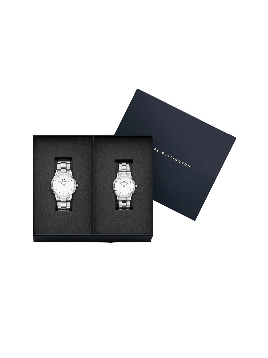 

Daniel Wellington Iconic Link unisex Silver watch gift set DW00500577