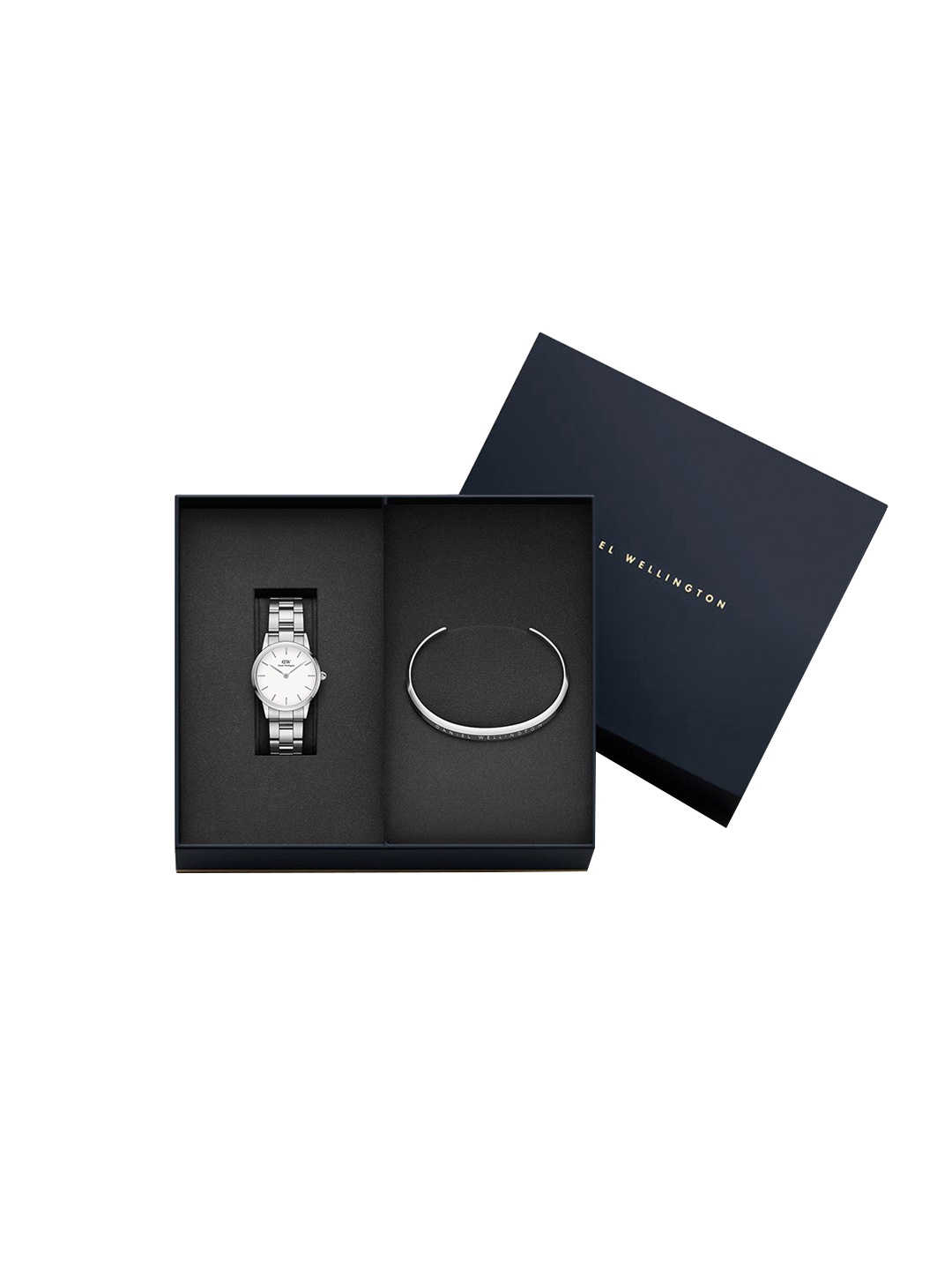 

Daniel wellington Women Iconic Link 28mm Silver & Classic Bracelet. Watch Gift Set DW00500569