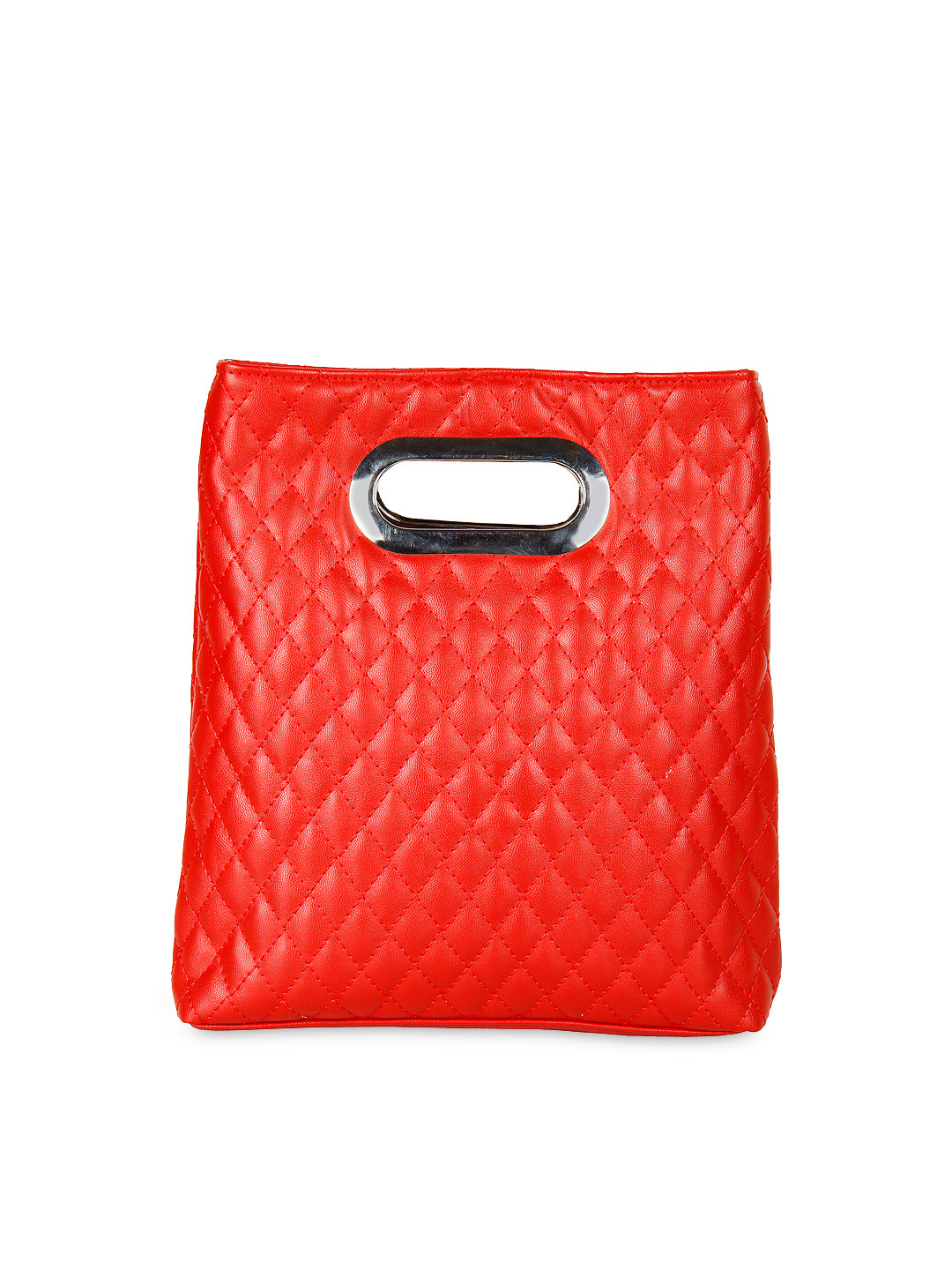 

Anekaant Red Duvet Handbag