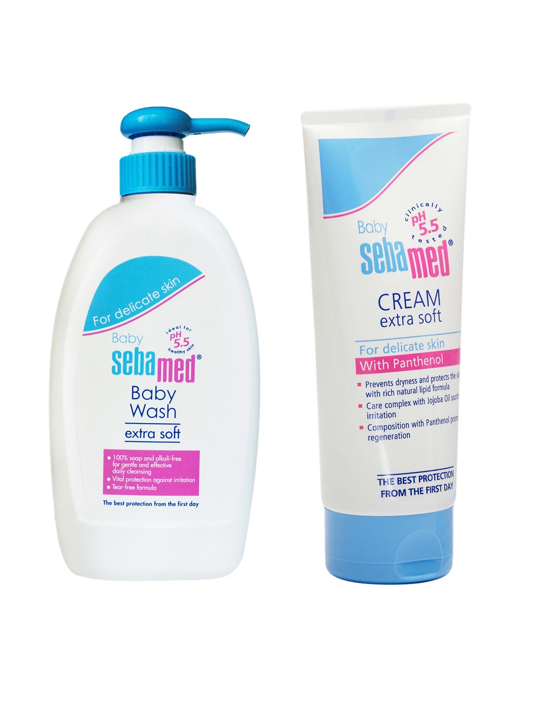 

Sebamed Kids Set Of Cleanser & Cream, White