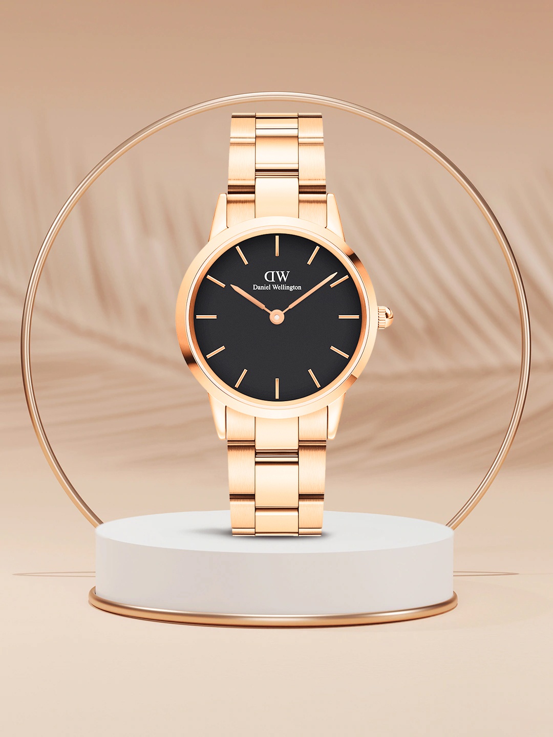 

Daniel Wellington Iconic Link Black Dial Women Watch -32mm DW00100212