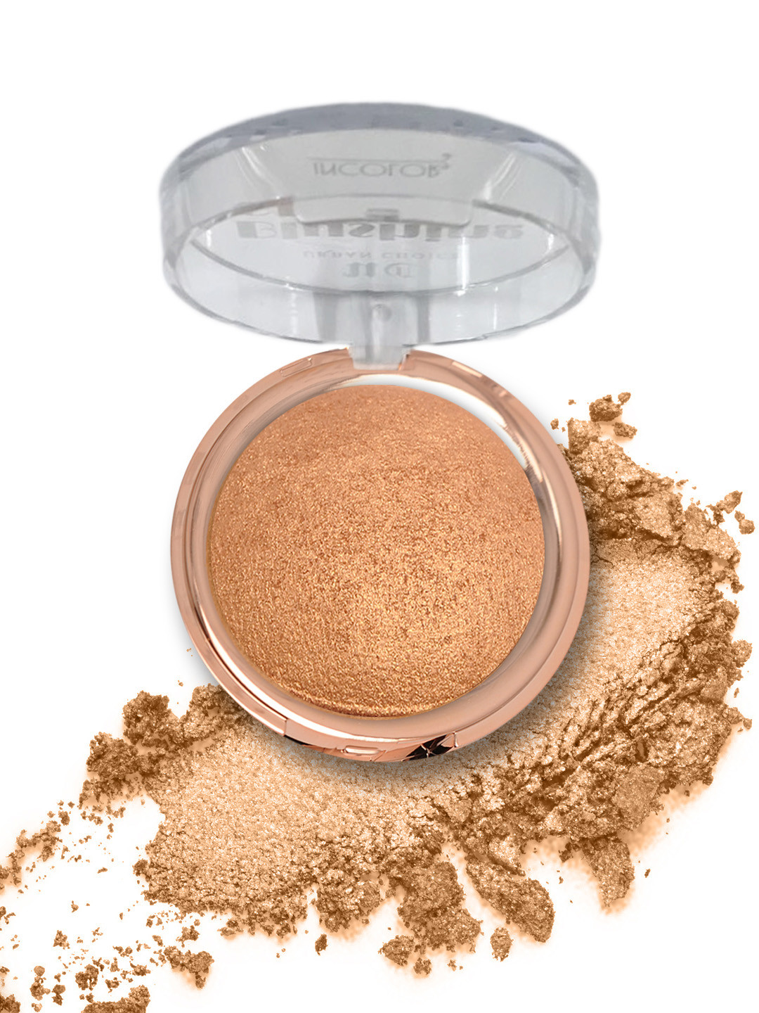 

INCOLOR Women Gold-Toned Blushing Cheeks 15 9g