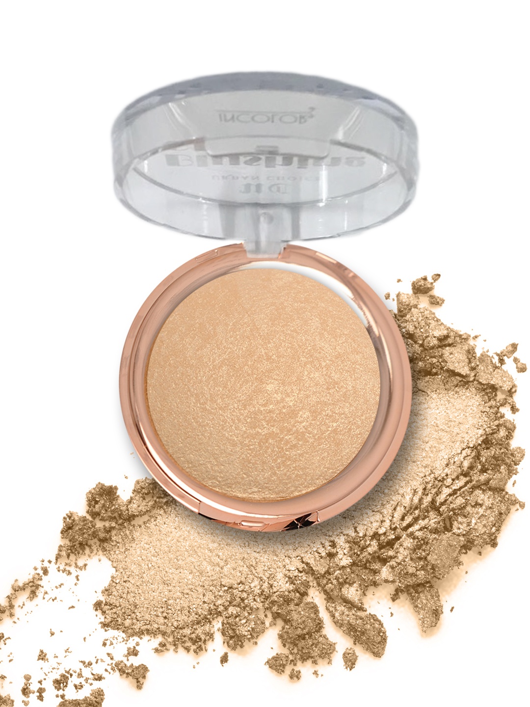 

INCOLOR Women Gold-Toned Blushing Cheeks 07 9g