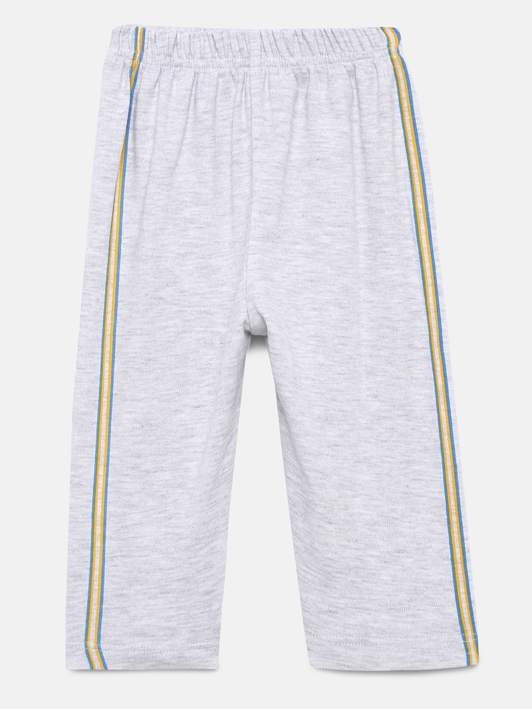 

Aomi Infants Grey Melange Solid Track Pants