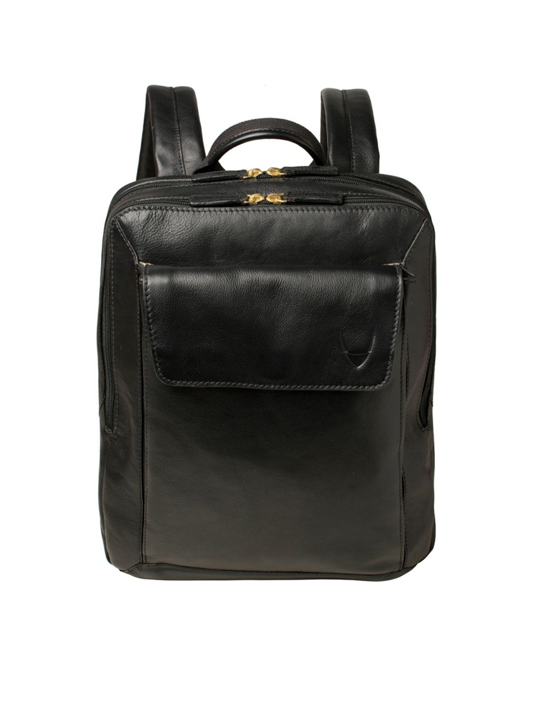 

Hidesign Men Black Solid Backpack