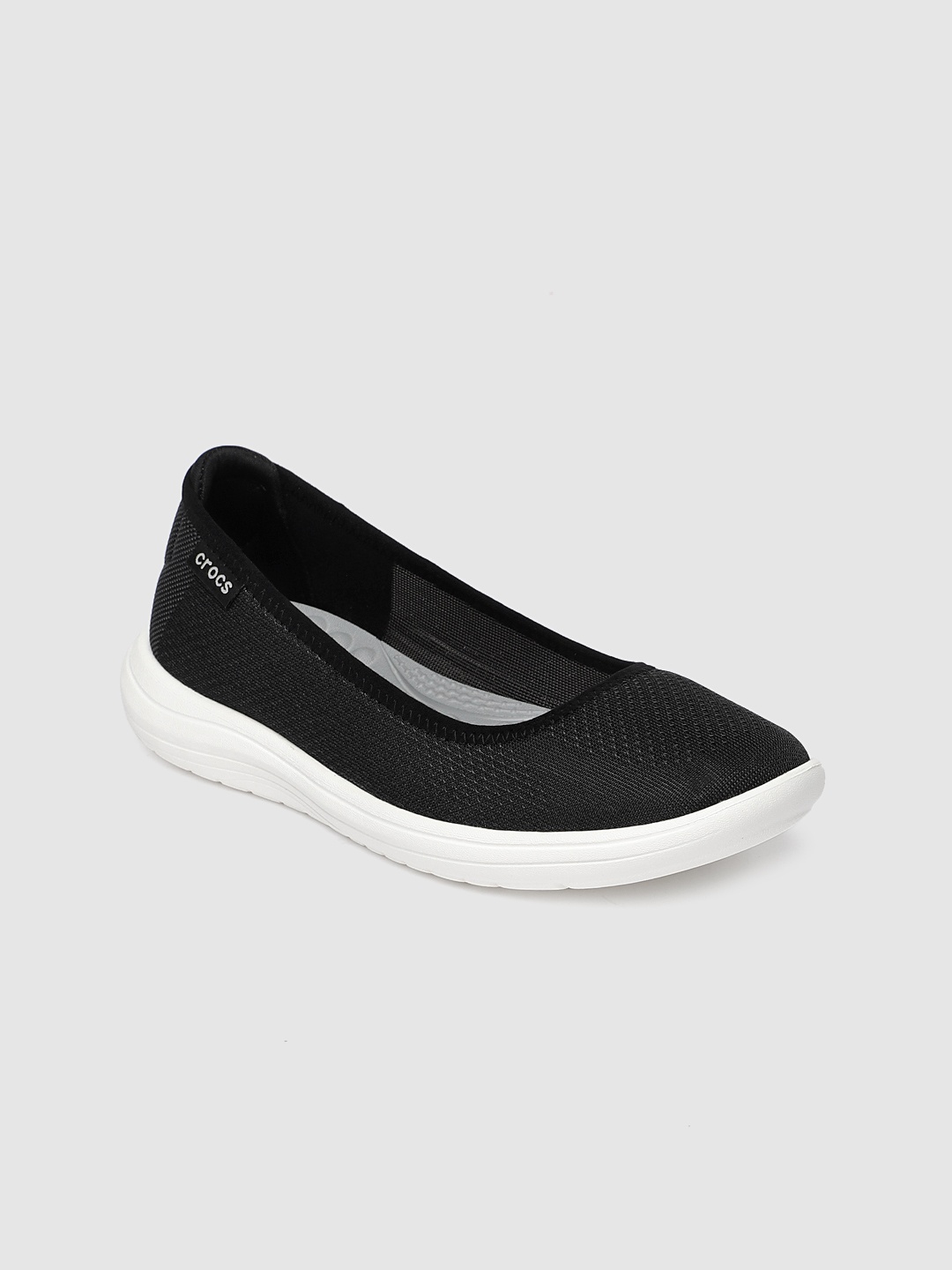 

Crocs Women Black Solid Ballerinas