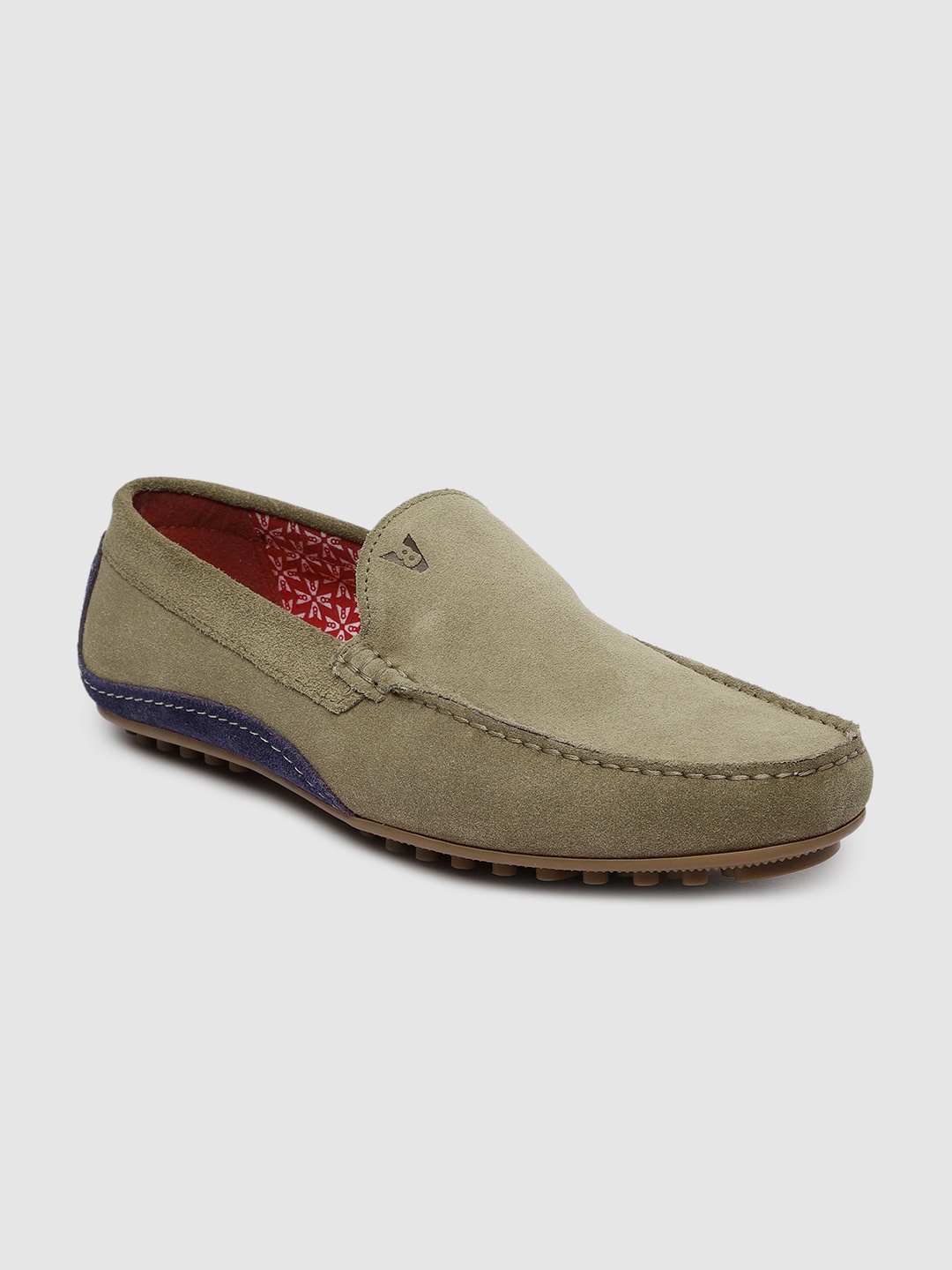 

V8 by Ruosh Men Brown Seti Suede Loafers