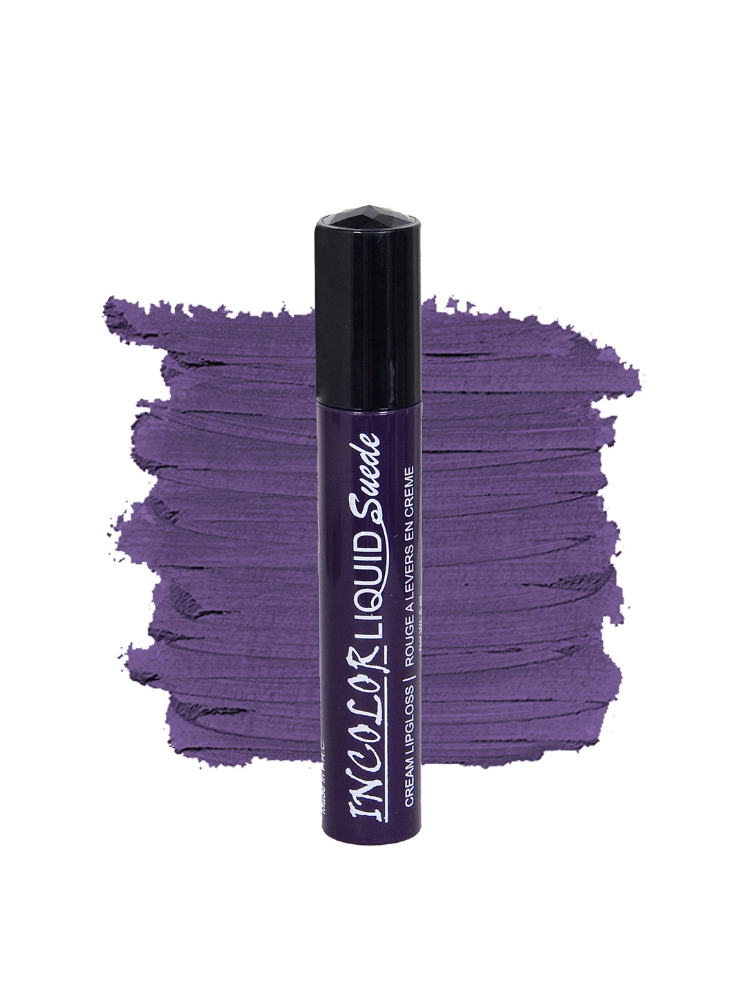 

INCOLOR Liquid Suede Cream Lip Gloss Shade 02 6ml, Violet