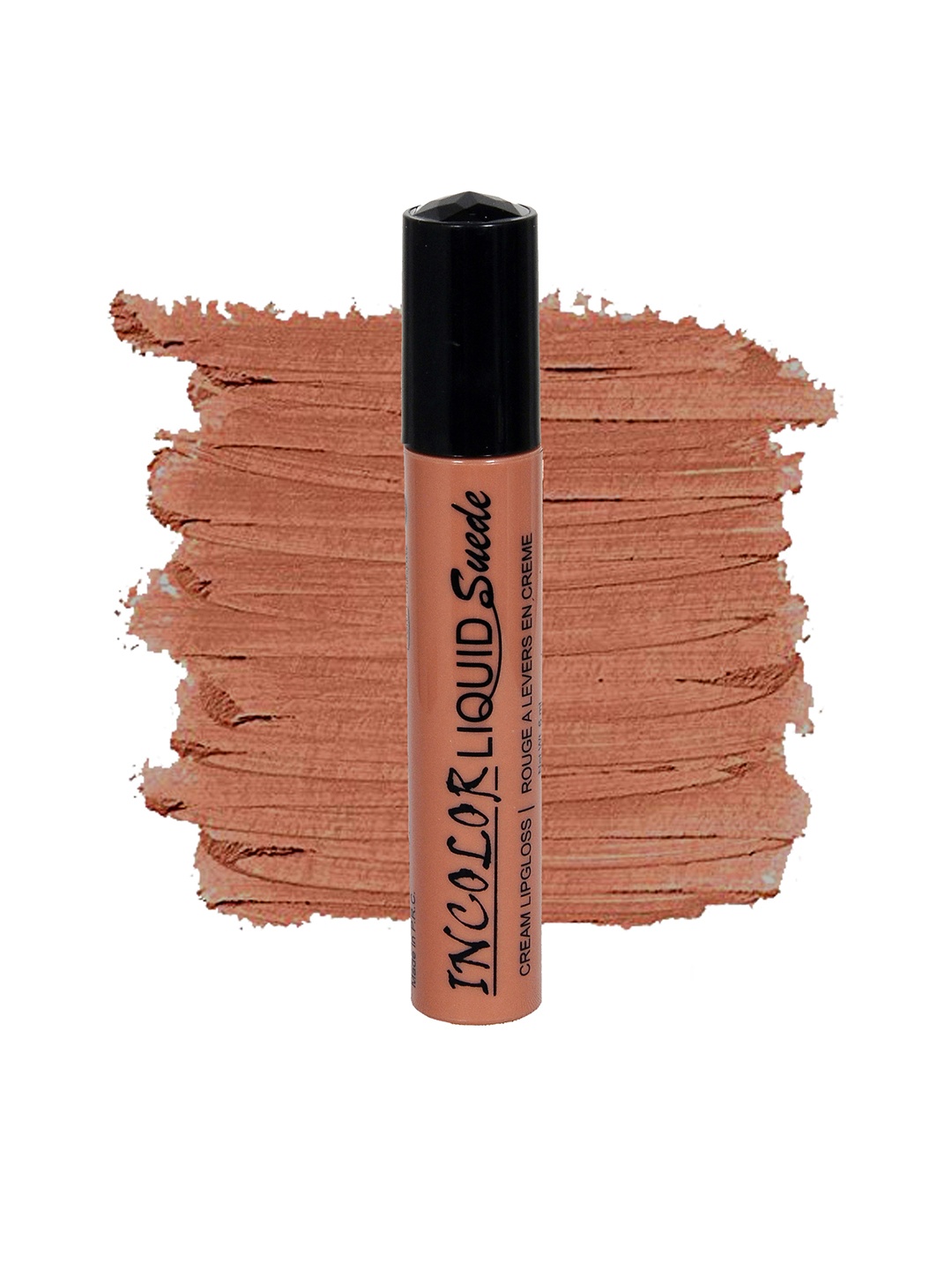 

INCOLOR Liquid Suede Cream Lip Gloss Shade 07 6ml, Nude