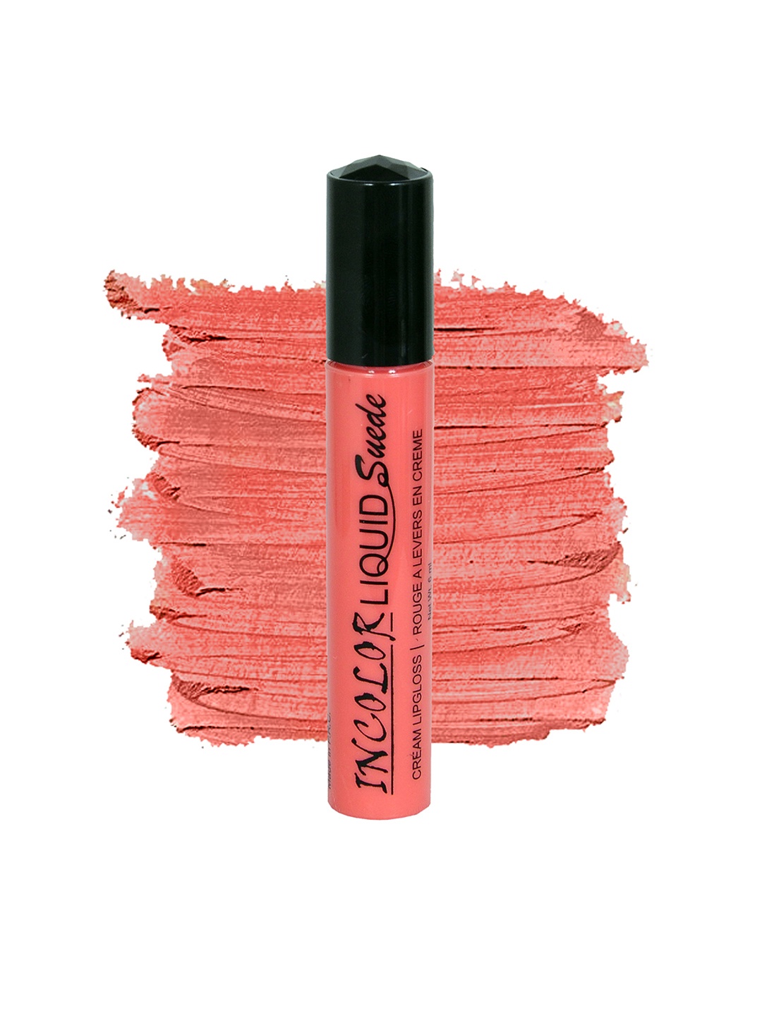 

INCOLOR Liquid Suede Cream Lip Gloss 01 6ml, Peach