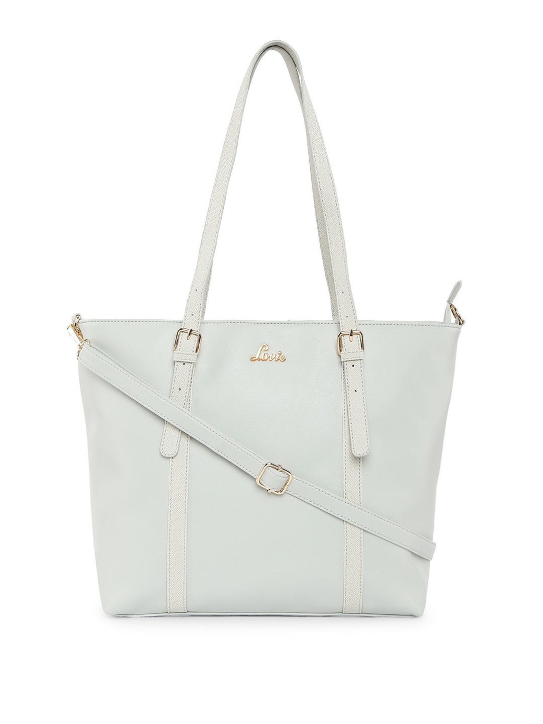 

Lavie Grey Solid Shoulder Bag