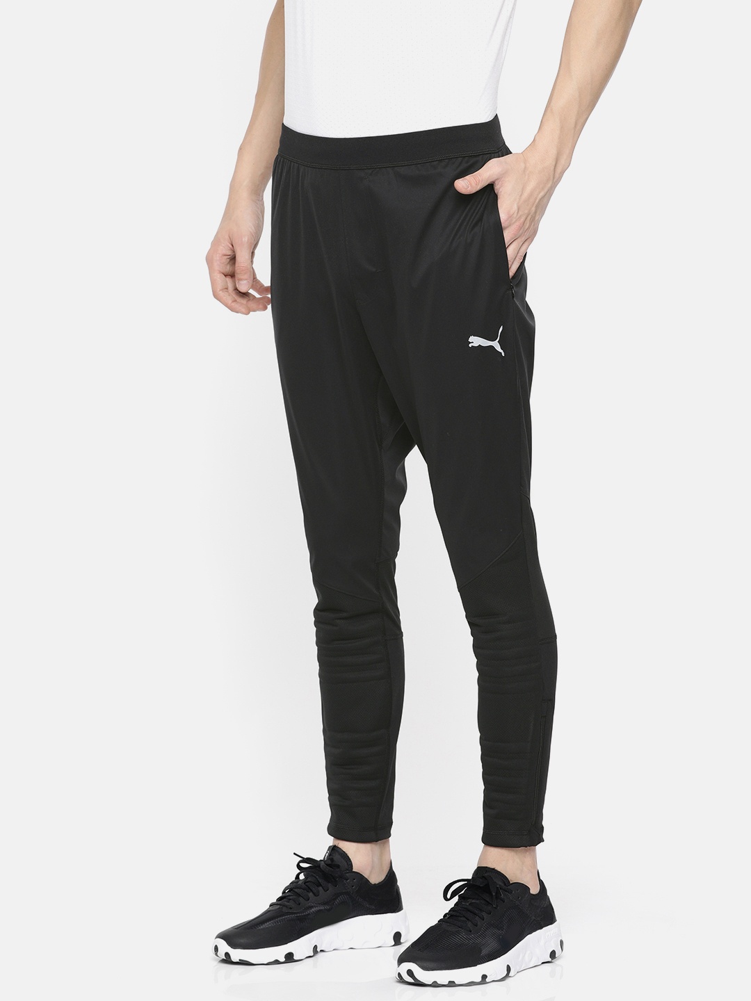 

Puma Men Black Solid Getfast Excite Winter Track Pants