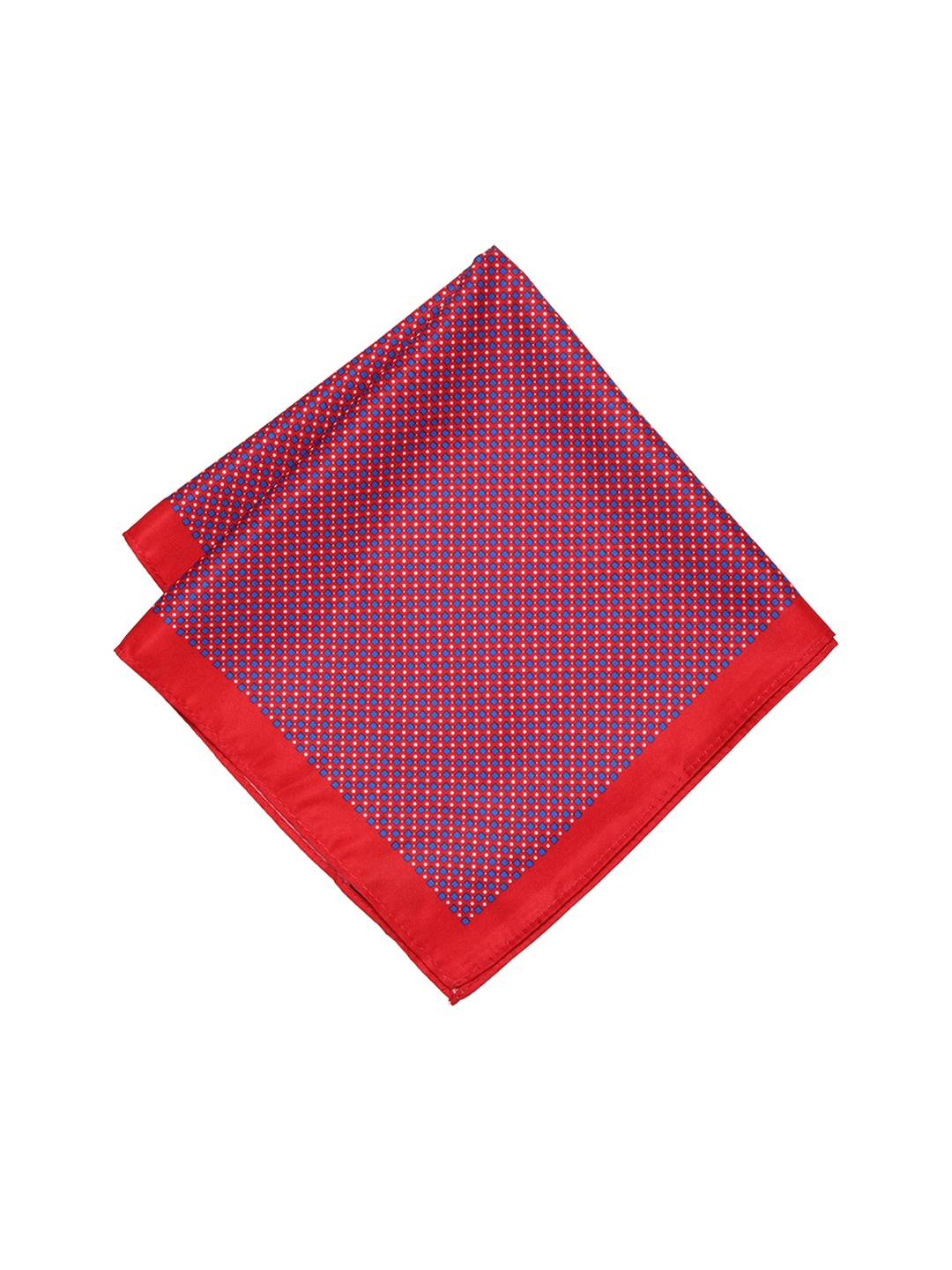 

Peter England Men Red & Blue Printed Pocket Square