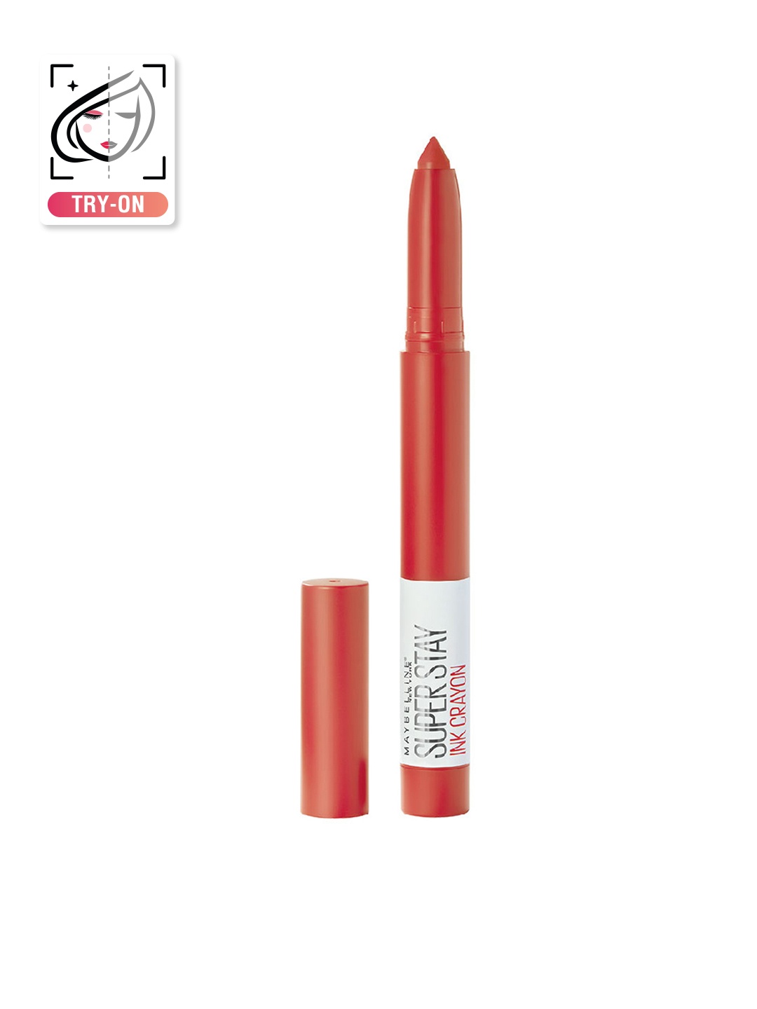 

Maybelline New York Superstay Matte Ink Crayon Lipstick- Laugh Louder 40 1.2 g, Red