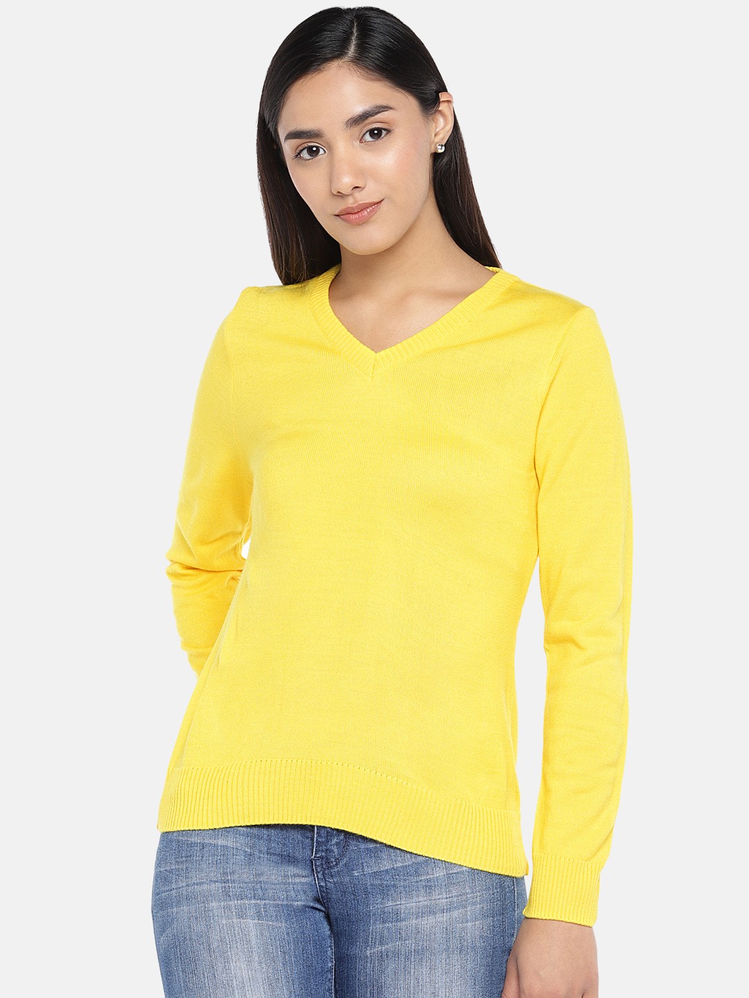 

Globus Women Yellow Solid Top
