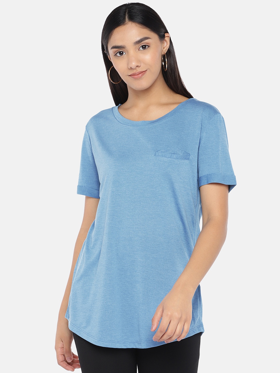

Globus Women Blue Solid Top