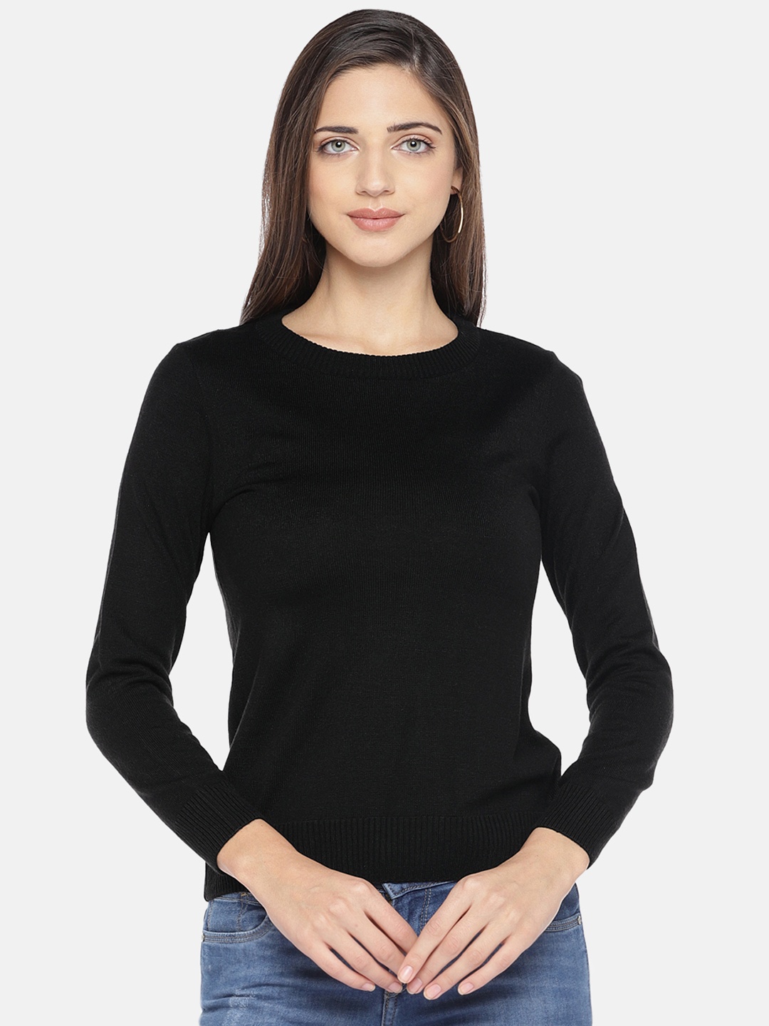 

Globus Women Black Solid Top