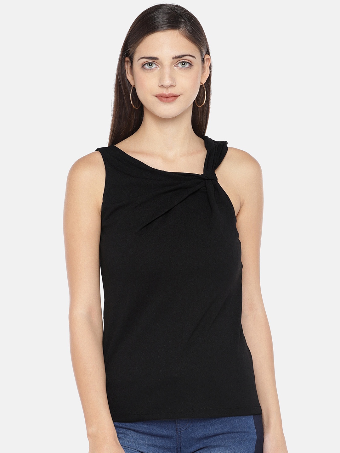 

Globus Women Black Solid Top