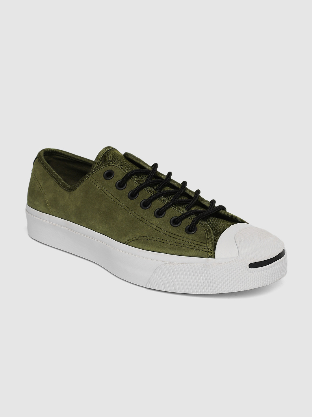

Converse Men Olive Green Solid Sneakers