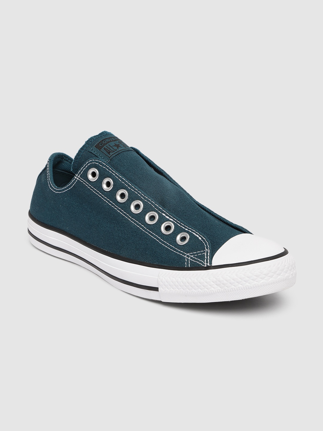 

Converse Men Teal Blue Slip-on Sneakers