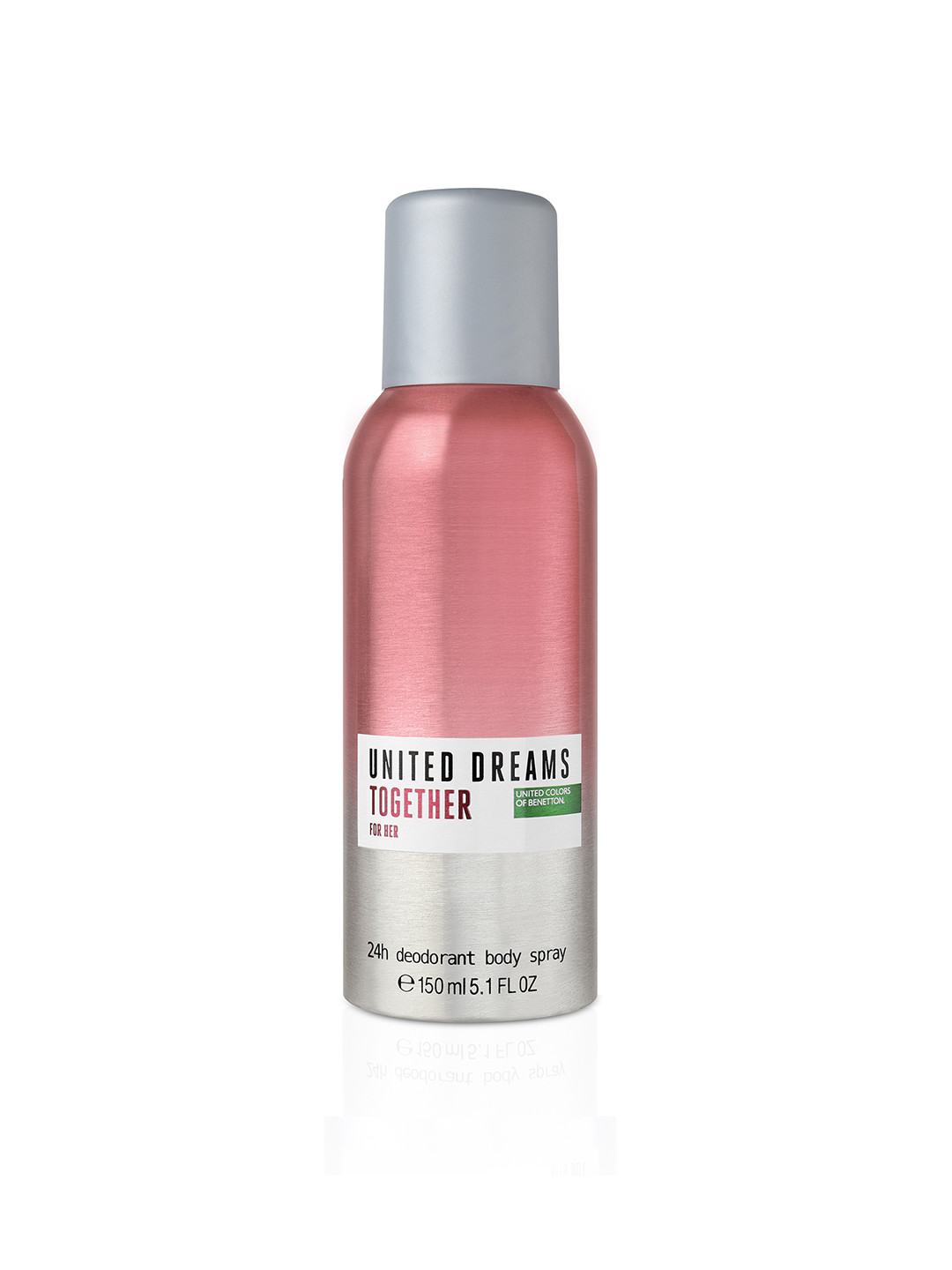 

United Colors of Benetton Together for Her Deodorant Spray 150ml, Pink