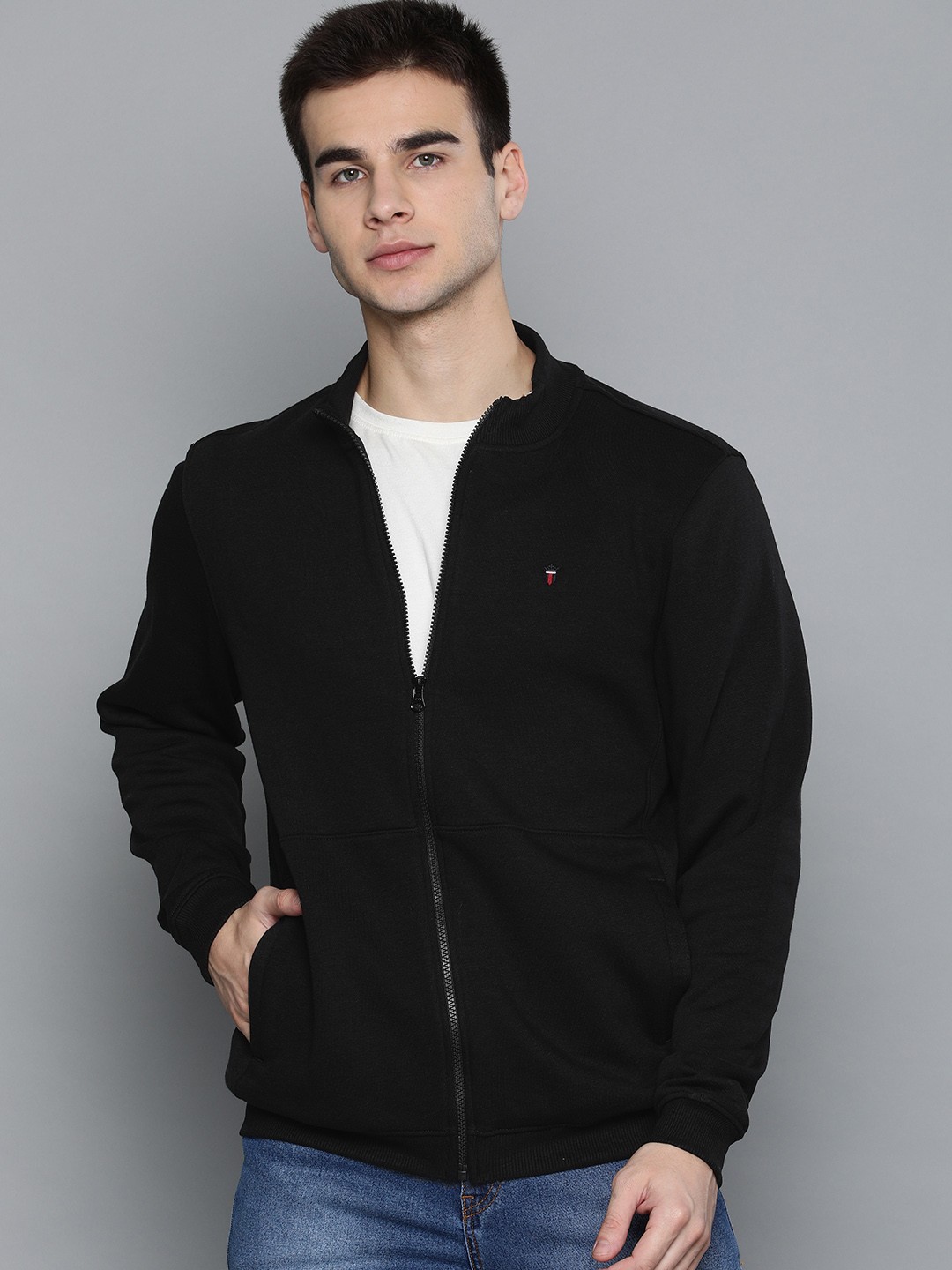 

Louis Philippe Sport Men Black Sweatshirt