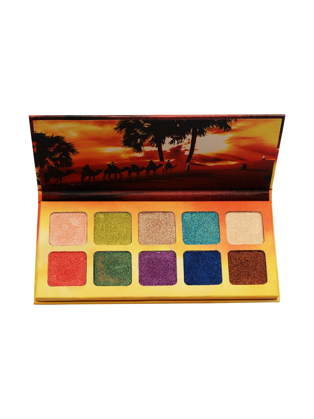 

INCOLOR Women Desert Dusk 10 Color Eyeshadow Palette 02 18gm, Multi